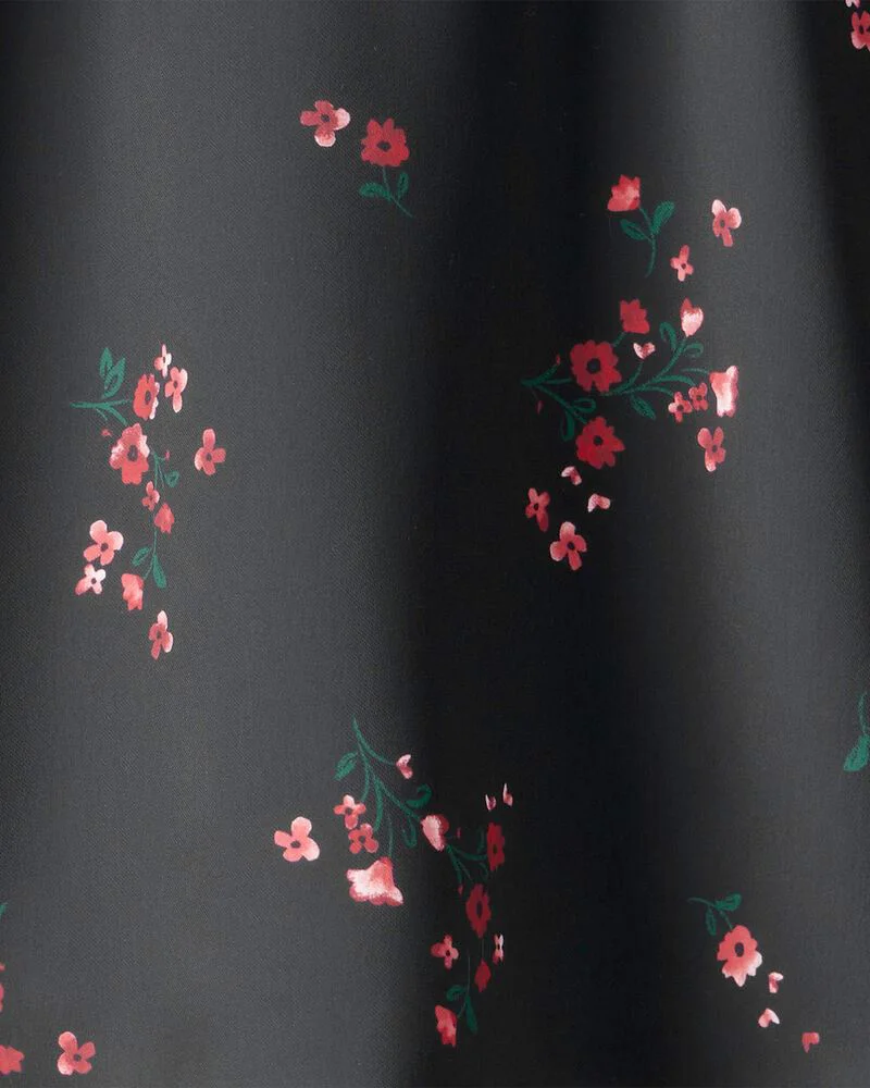 Carter's Мини-юбка Satin Black Floral foto
