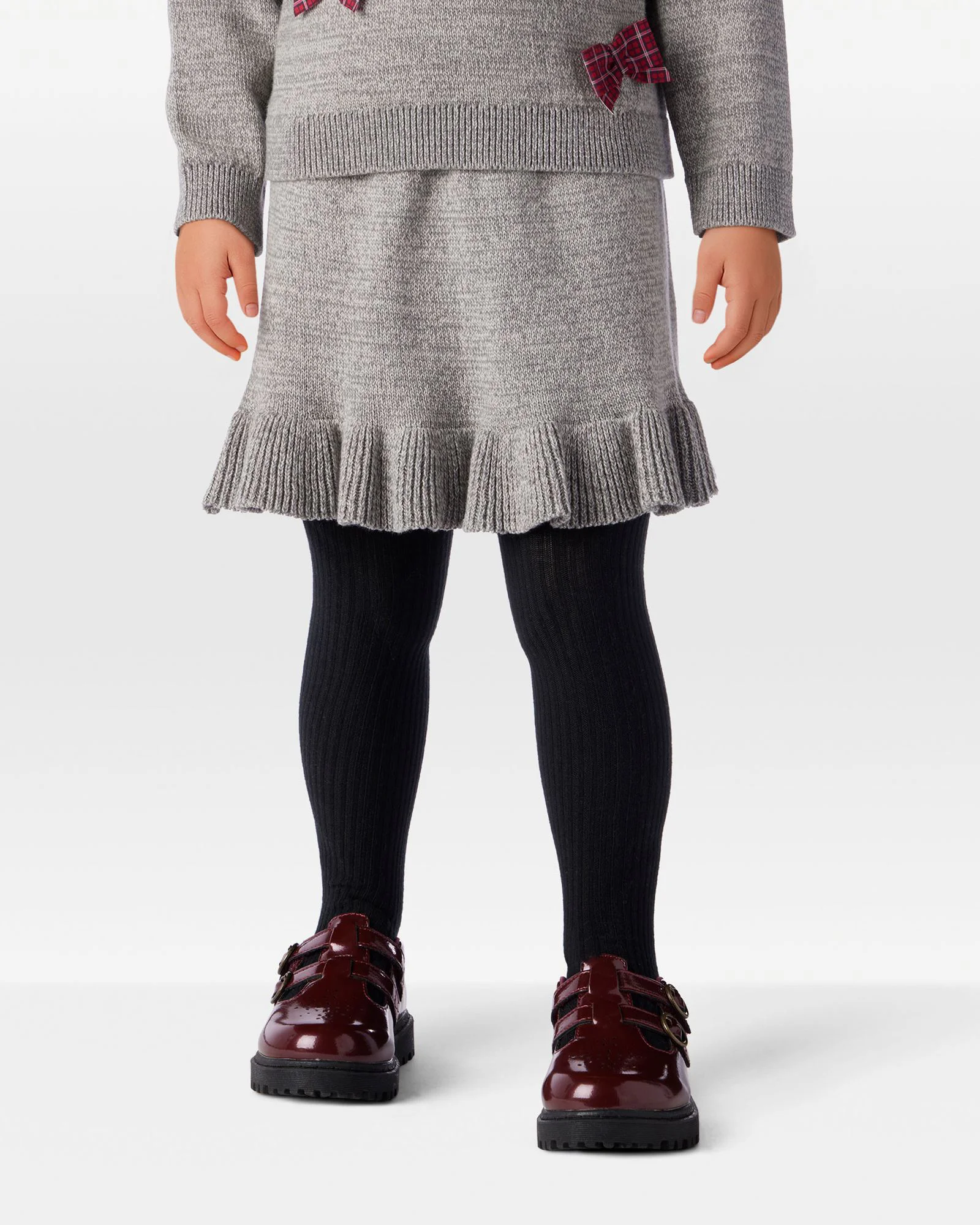 Carter's Хлопковая юбка Christmas Grey foto