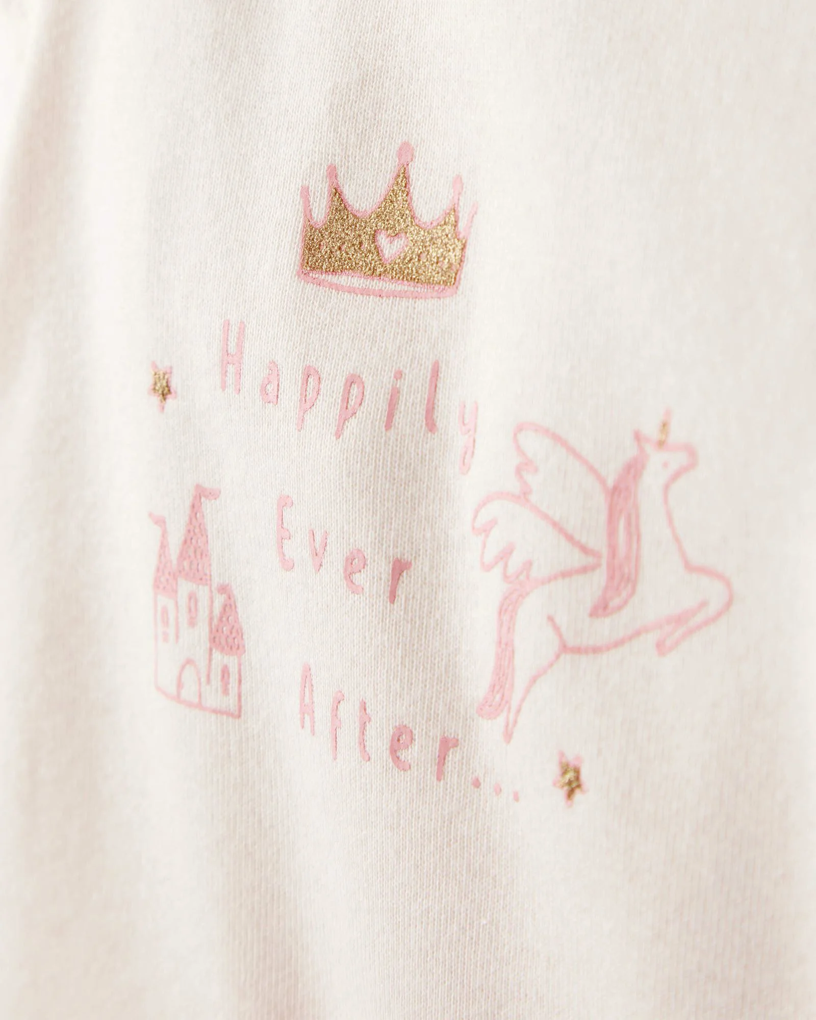 Carter's Комплект 3 в 1 Pink Unicorn - 2 боди с длинными рукавами и штаны foto