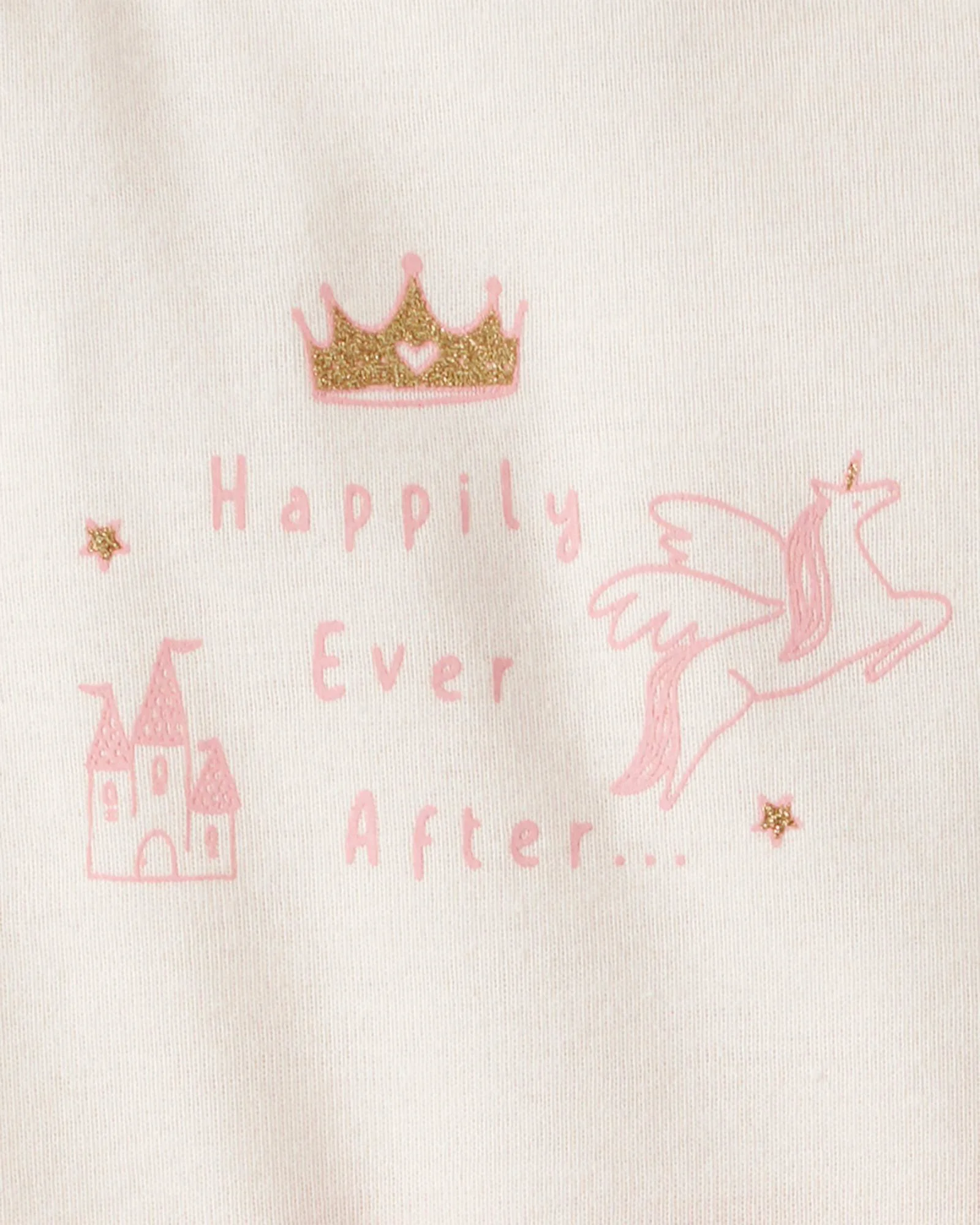 Carter's Комплект 3 в 1 Pink Unicorn - 2 боди с длинными рукавами и штаны foto