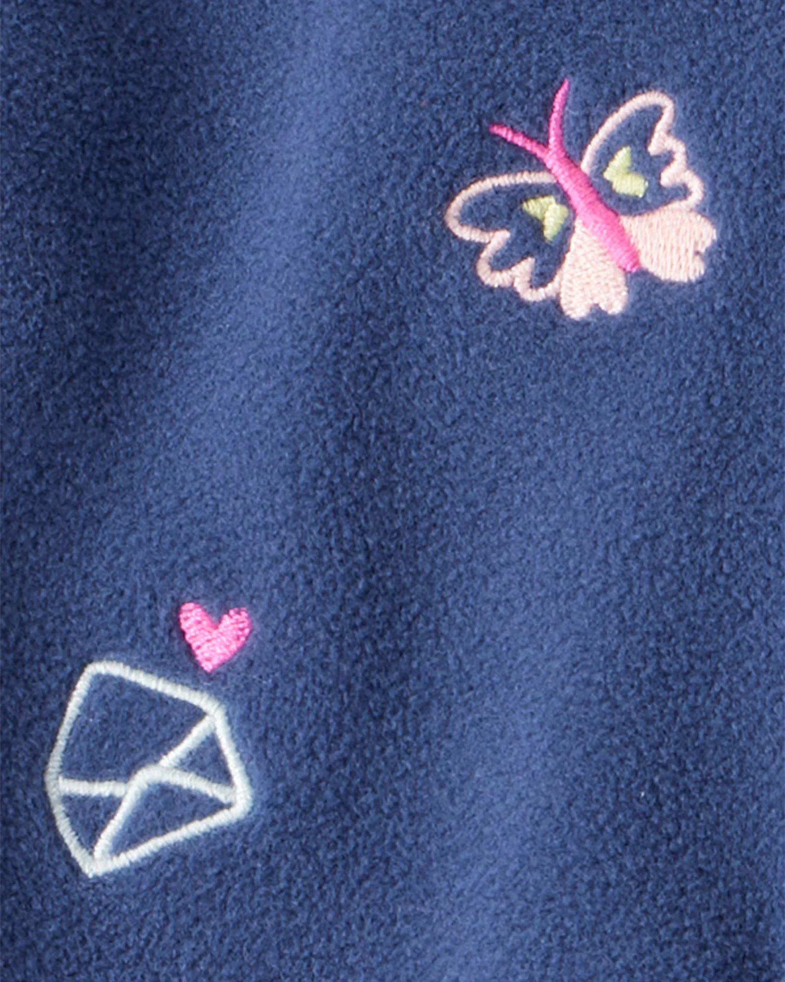 Carter's Комплект 3 в 1 Navy Embroidery - толстовка с капюшоном, боди с длинными рукавами и штаны foto