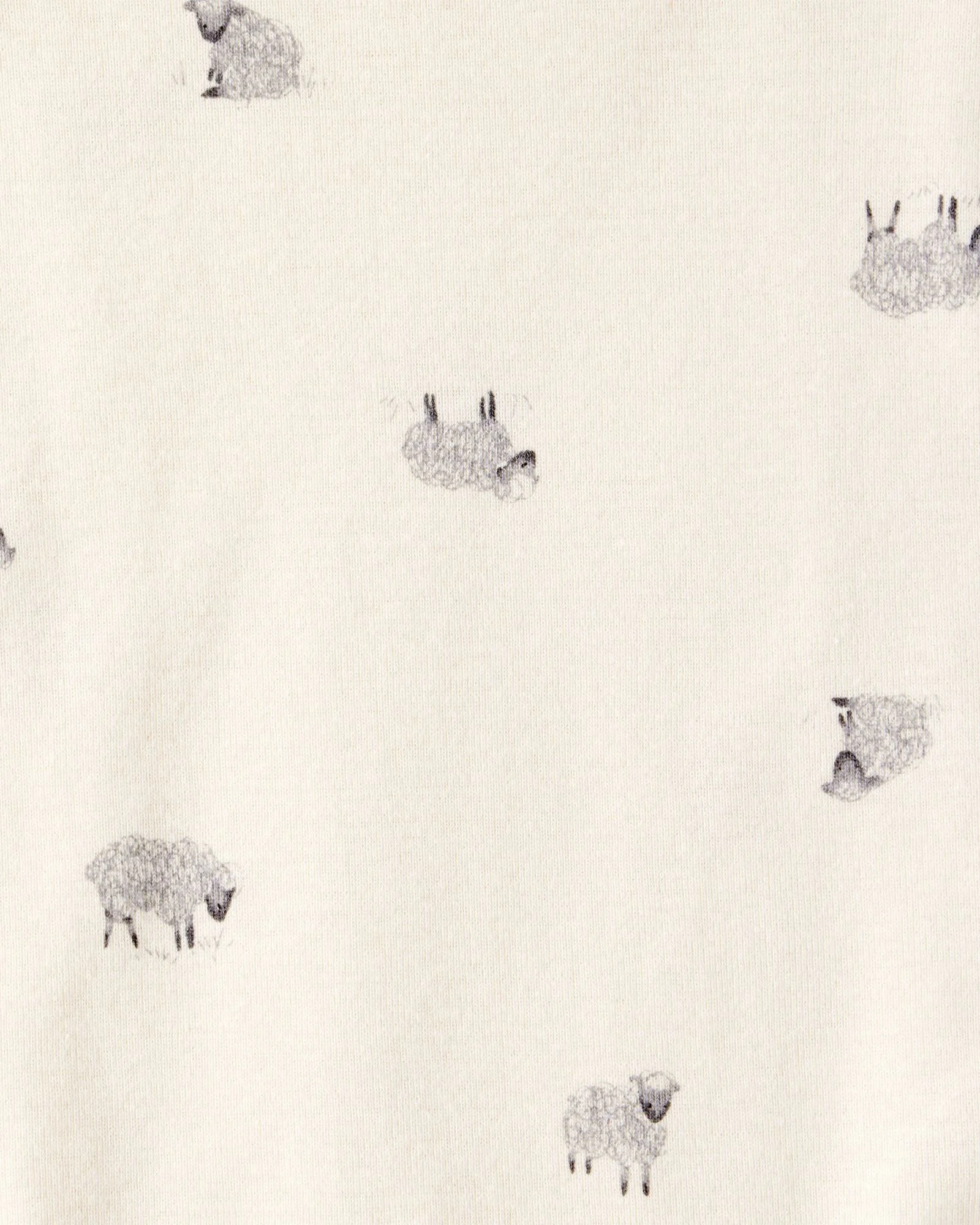 Carter's Set 3 piese Striped Sheep - 2 body cu maneca lunga si pantaloni foto