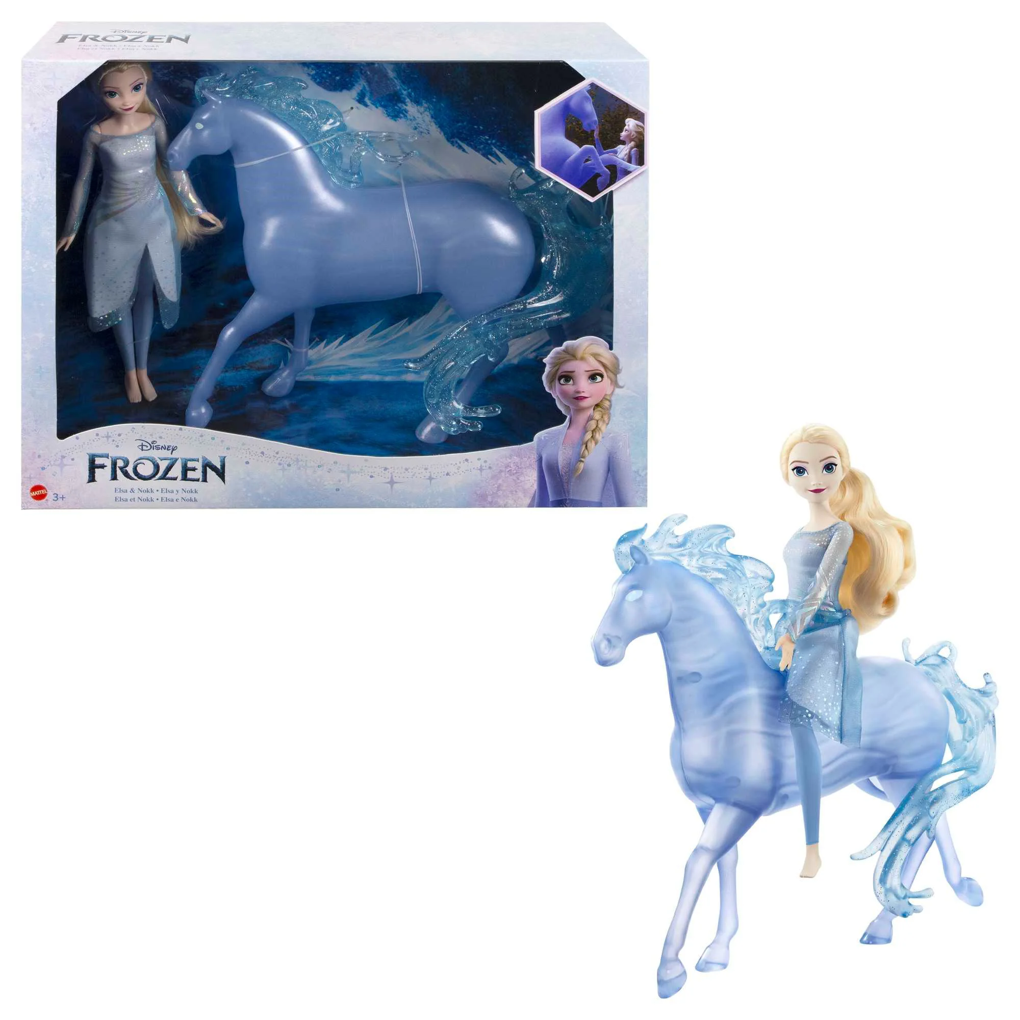 Papusa Disney Frozen "Elsa si Water Nokk" foto