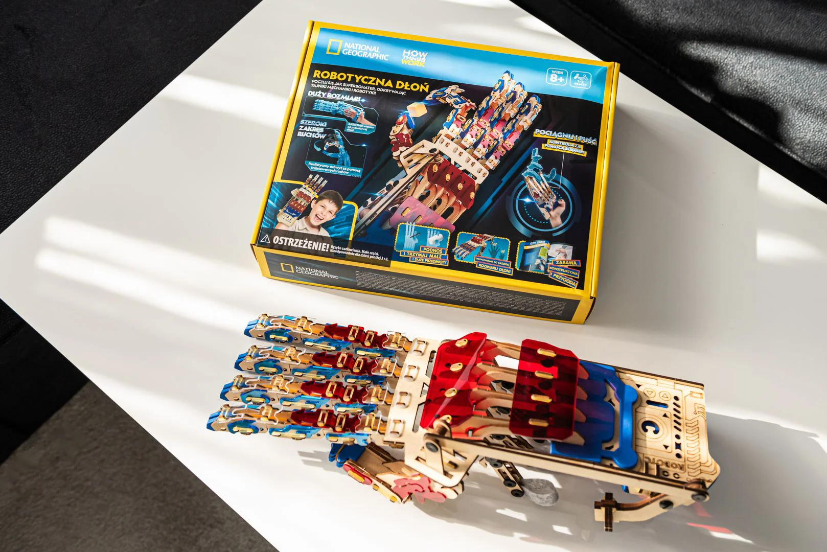 3D puzzle CubicFun Mana robotica: National Geografic foto