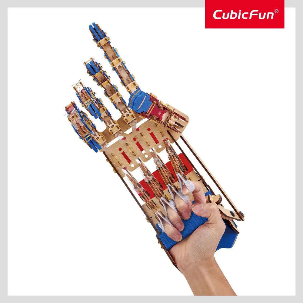 3D puzzle CubicFun Mana robotica: National Geografic foto