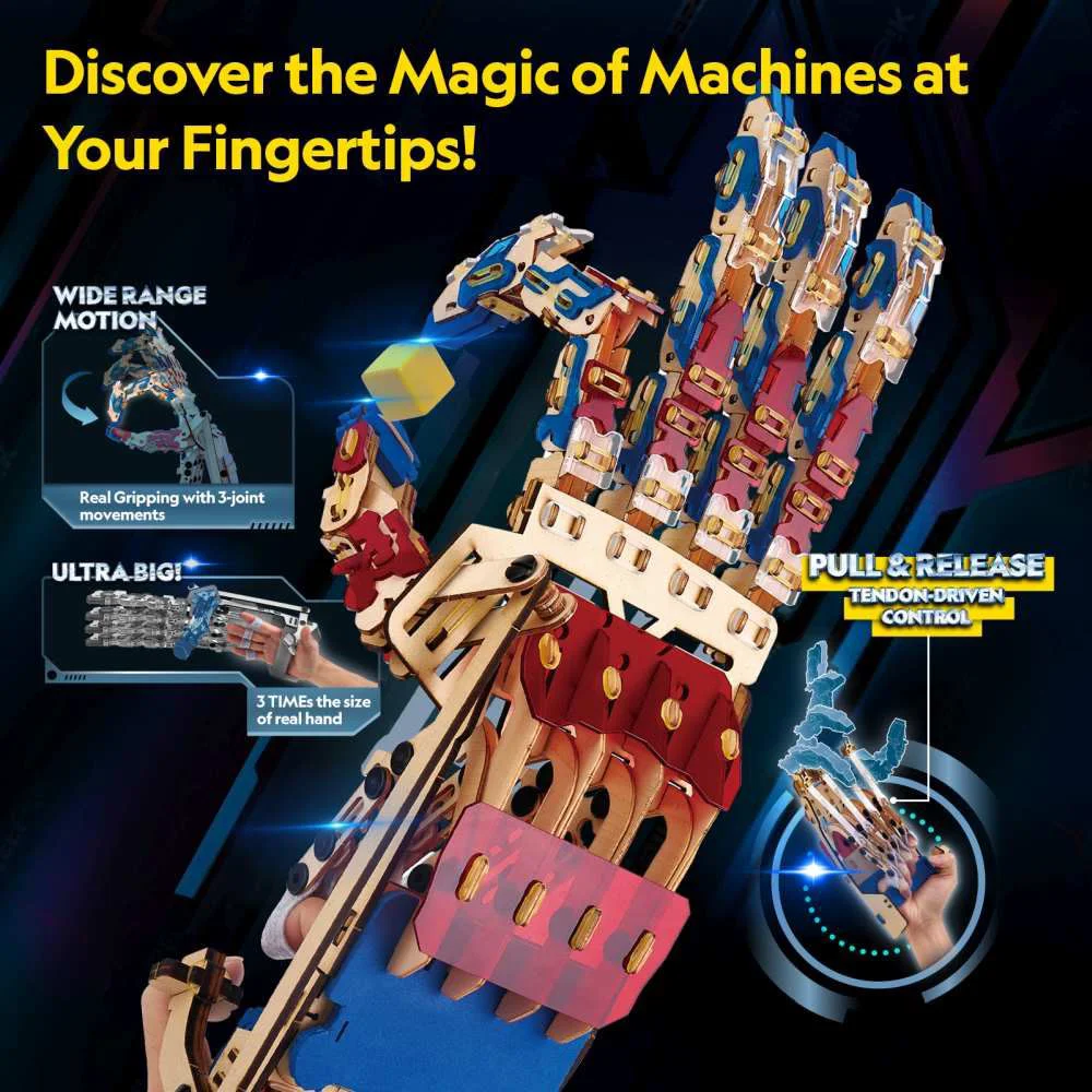 3D puzzle CubicFun Mana robotica: National Geografic foto