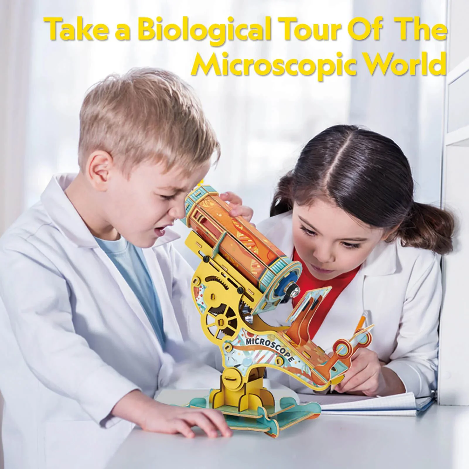 3D Пазл CubicFun National Geographic: Микроскоп foto