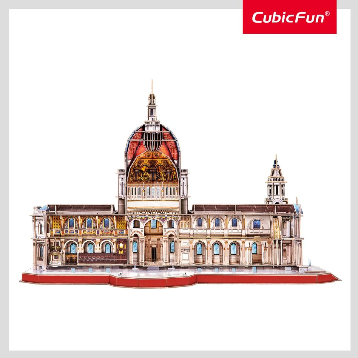 3D Puzzle Cubic Fun Catedrala Sfintului Paul, 643 piese foto