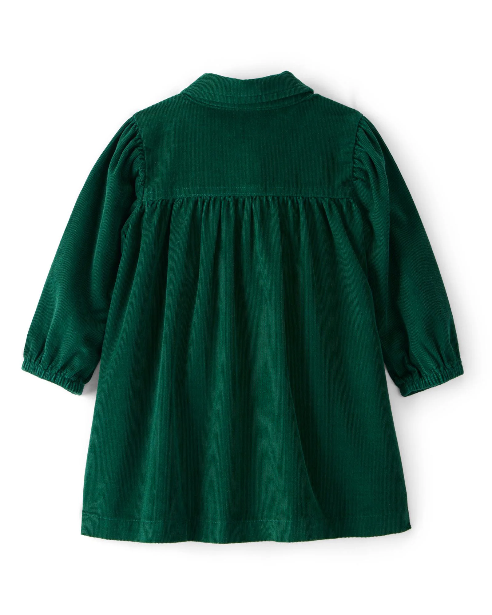 Carter's Бархатное платье с длинными рукавами Green Solid Corduroy foto