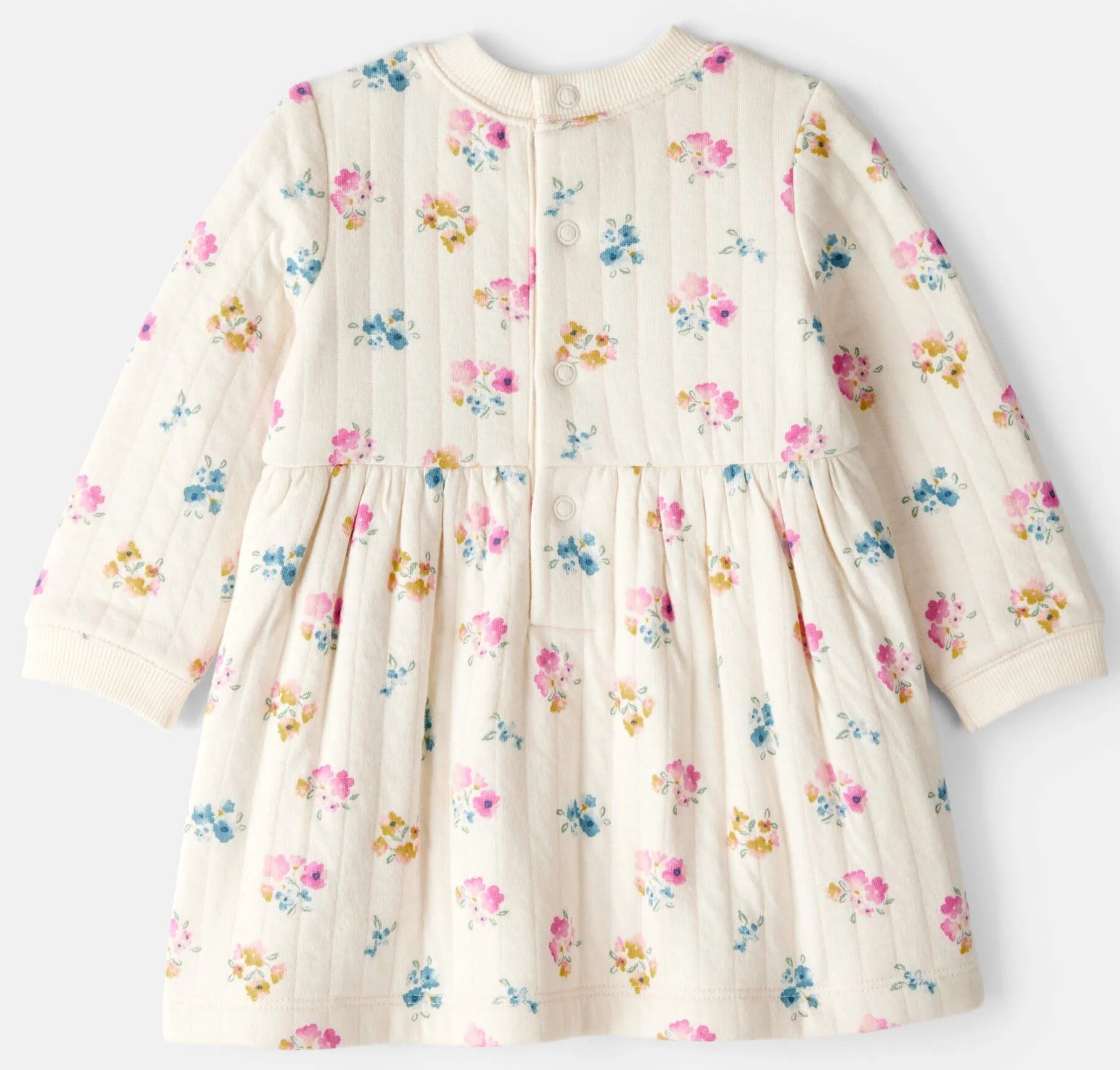Carter's Rochita cu maneca lunga Ivory Floral foto