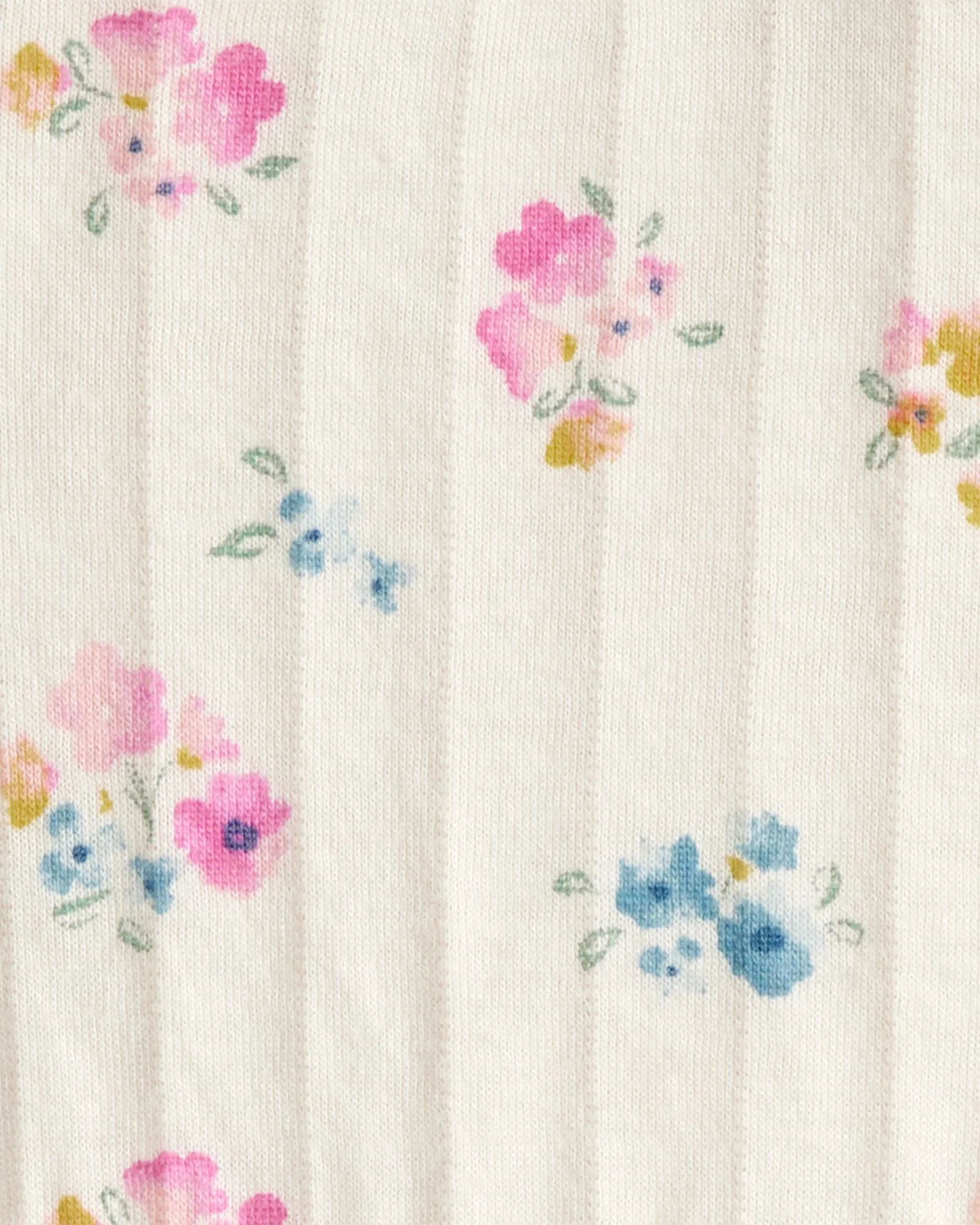 Carter's Rochita cu maneca lunga Ivory Floral foto