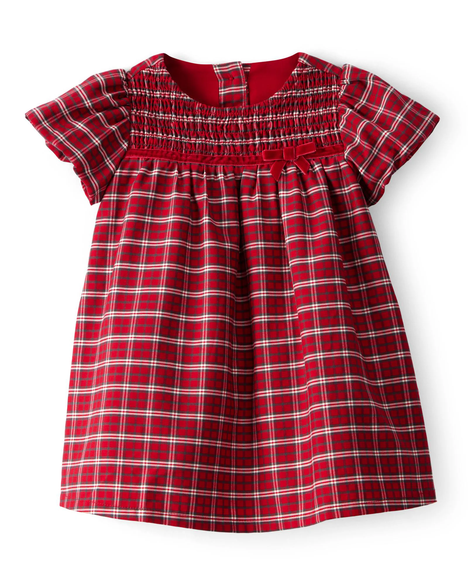 Carter's Rochita din bumbac Red Mini Plaid foto