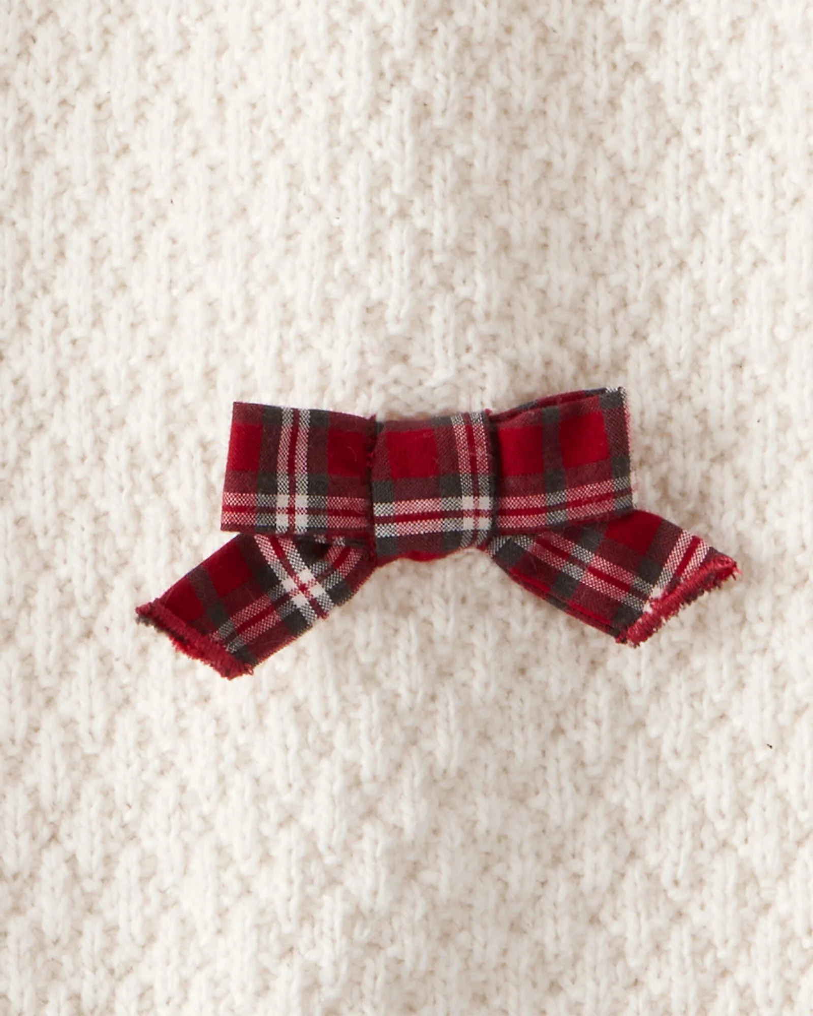 Carter's Salopeta tricotata cu fundite Sweaterknit Bows foto