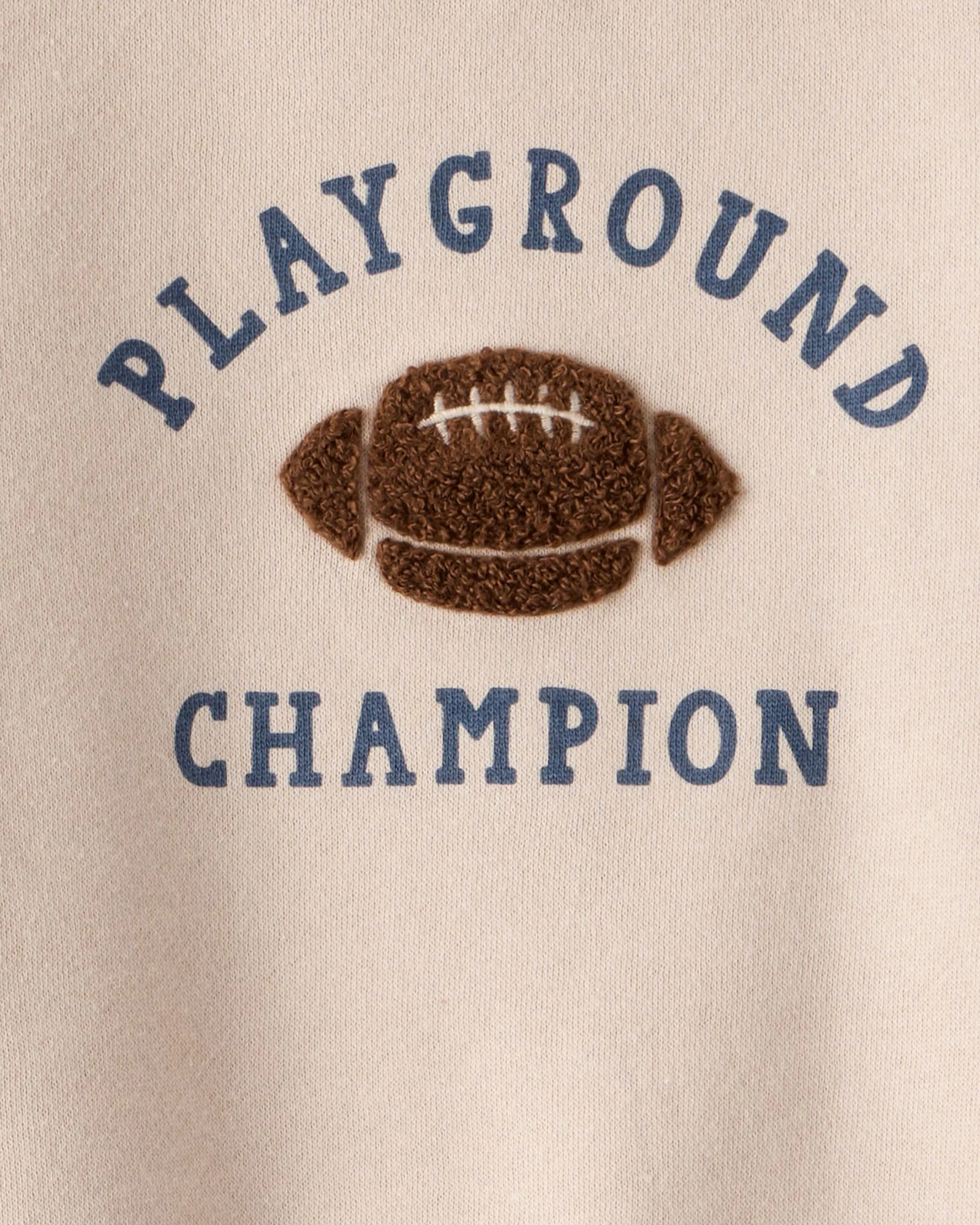 Carter's Set 2 piese Football Ivory - hanorac si pantaloni foto