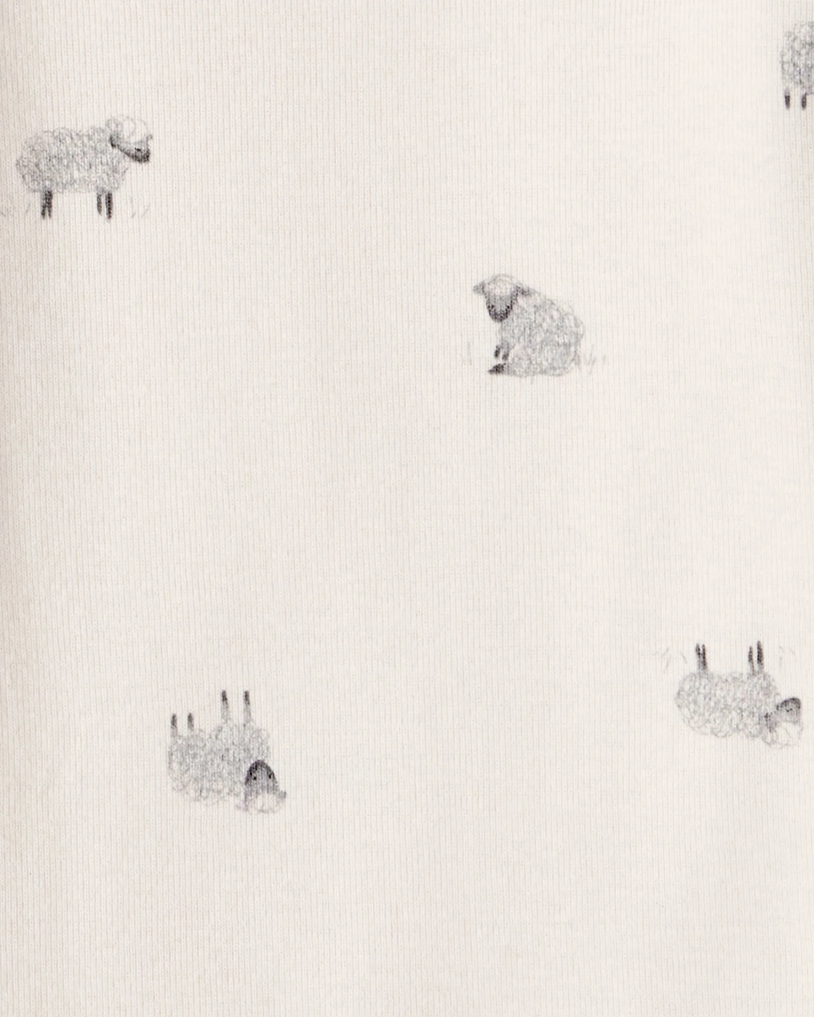 Carter's Set 2 piese Gray Sheep - body si pantaloni cu bretele foto