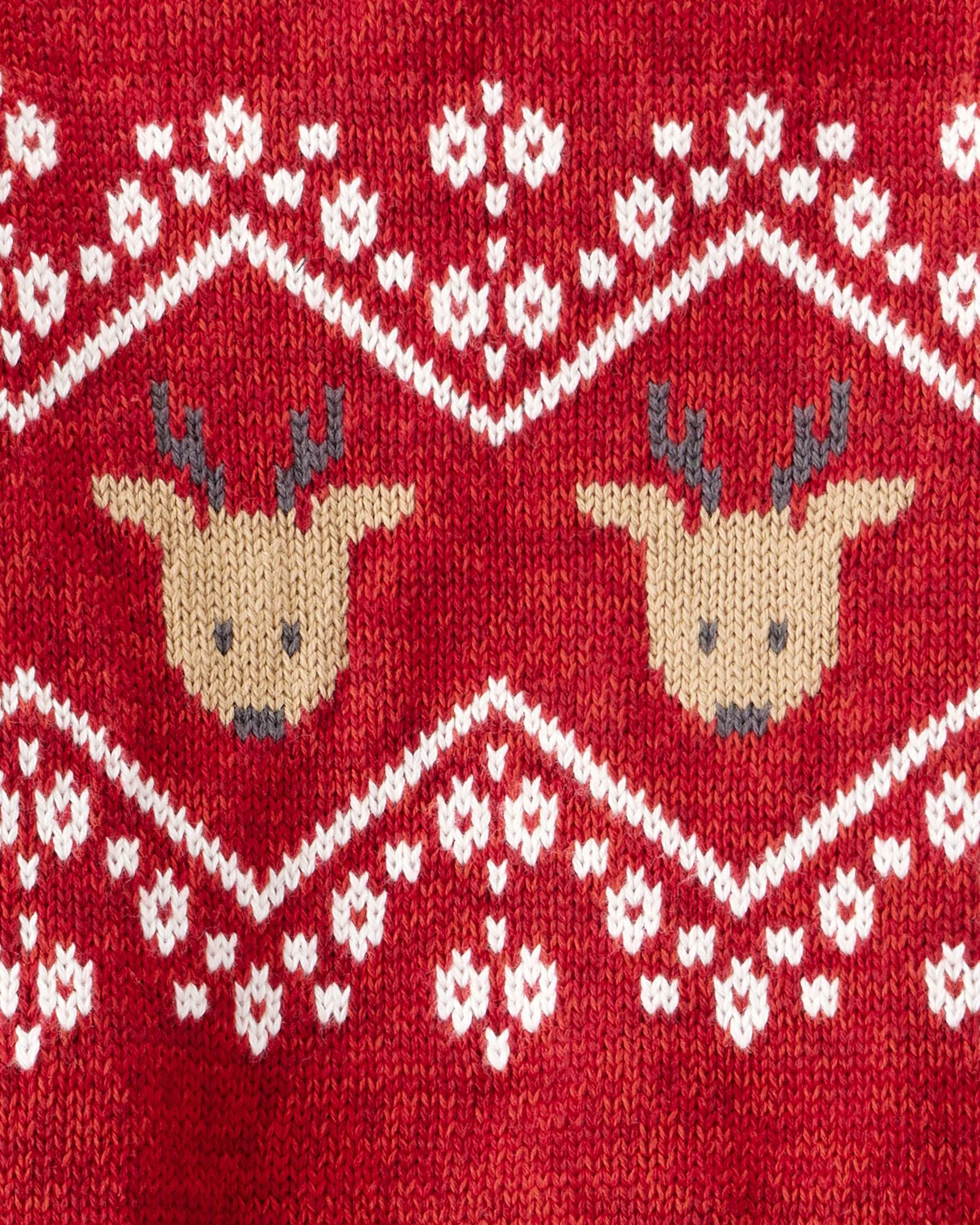 Carter's Set 2 piese Christmas Red Reindeer - pulover si pantaloni foto