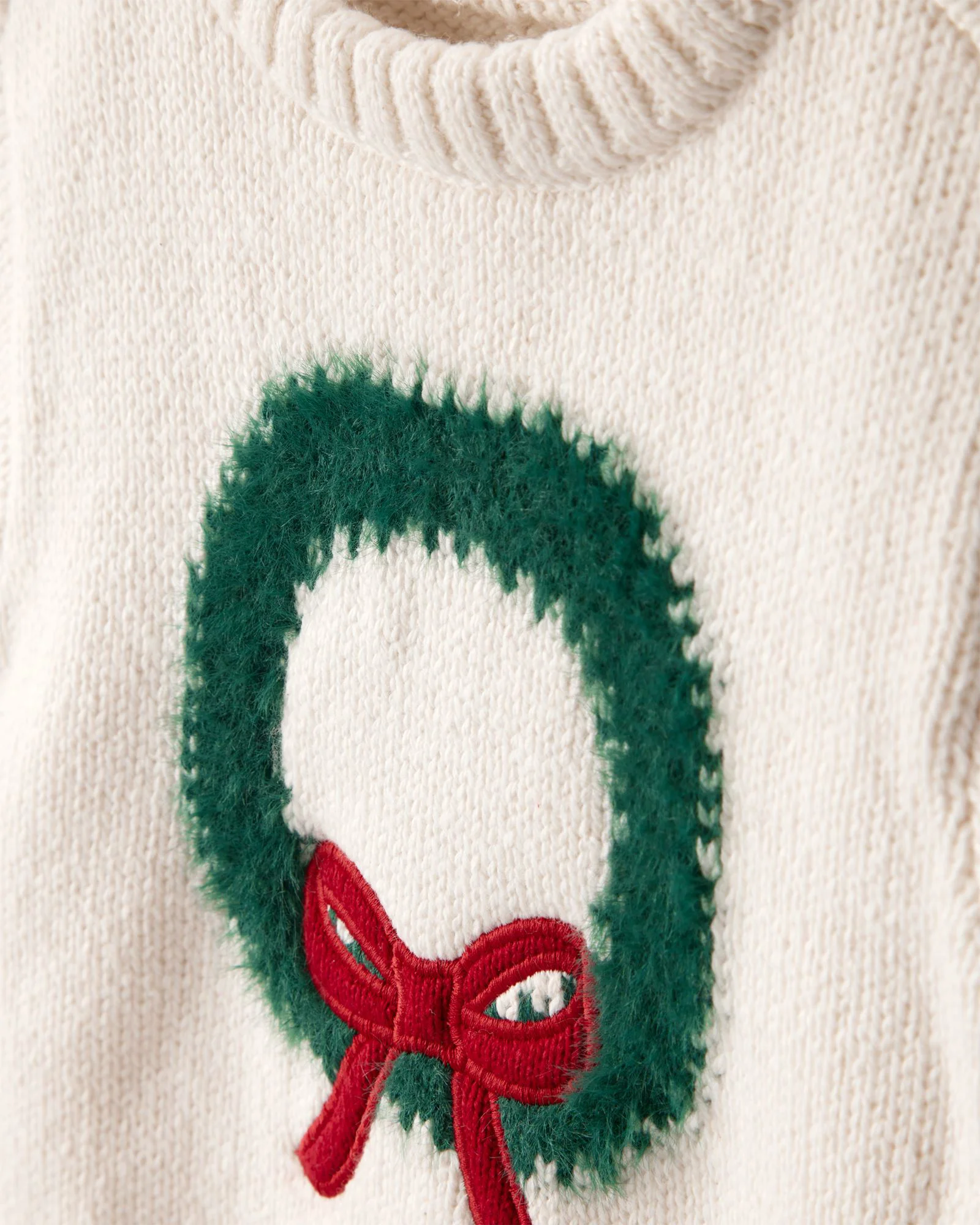 Carter's Комплект 2 в 1 Christmas Ivory Wreath Sweater - свитер и штаны foto