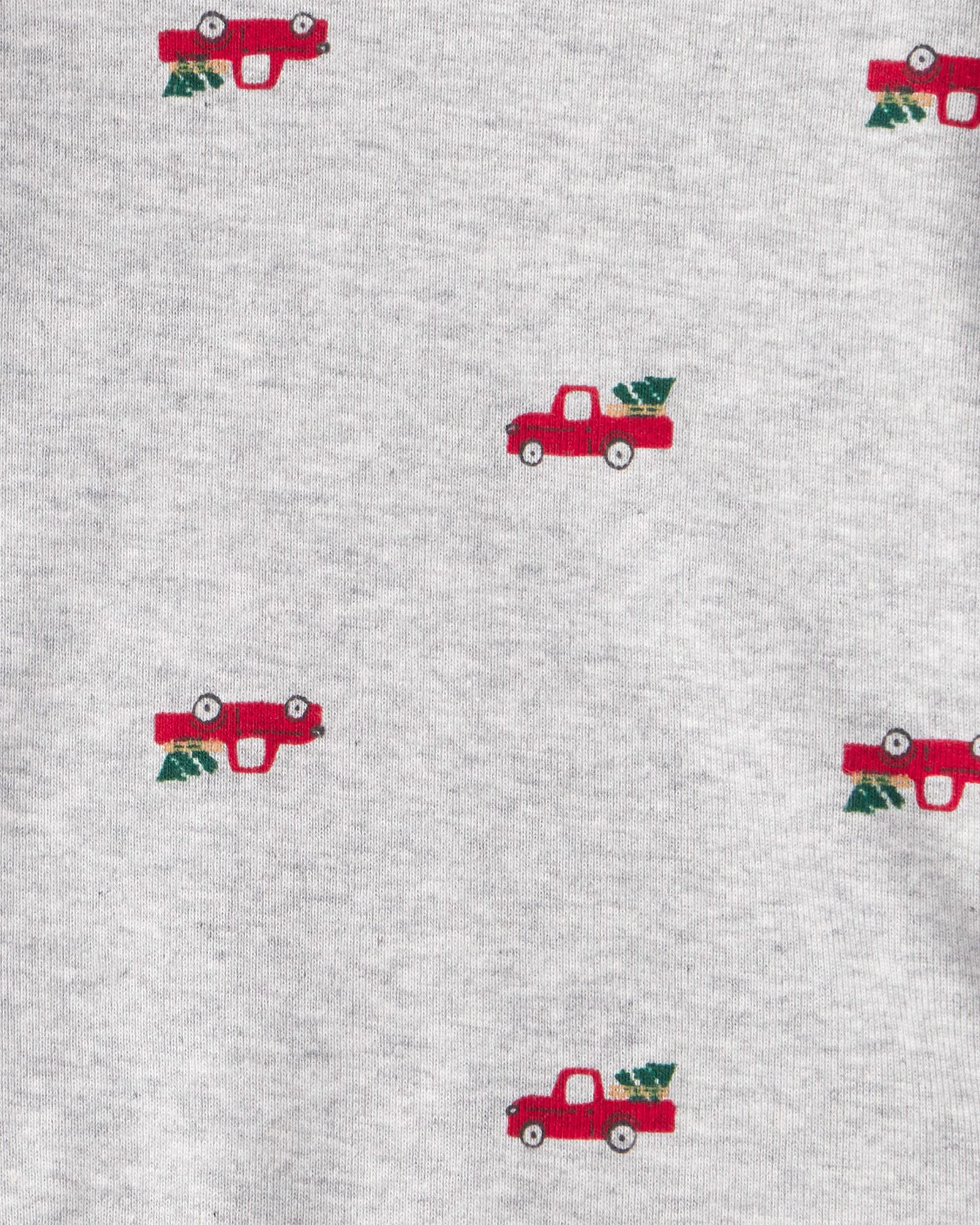 Carter's Set 3 piese Red Train Christmas Print - vesta, body si pantaloni foto