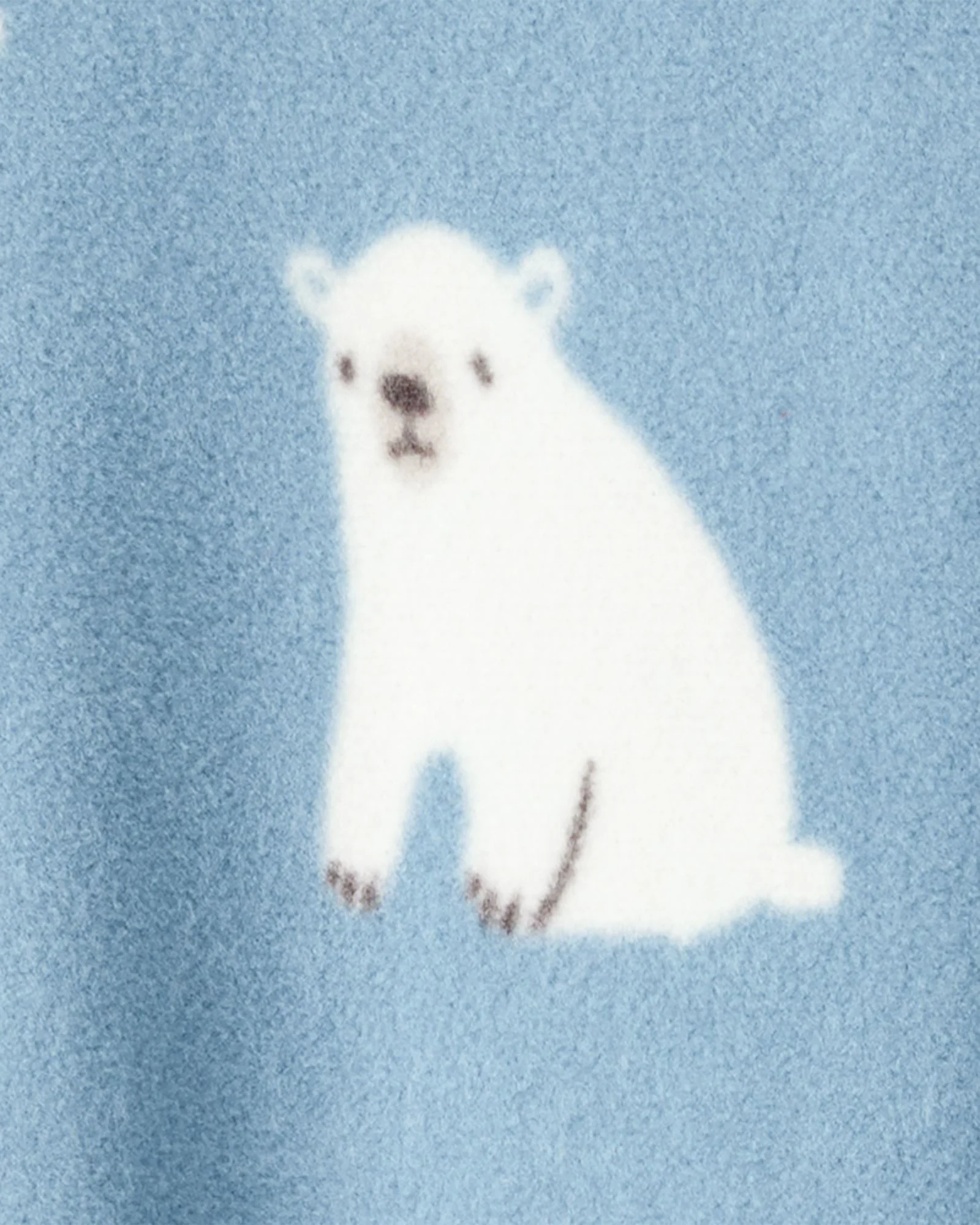 Carter's Pijama din fleece cu botosei Polar Bear foto