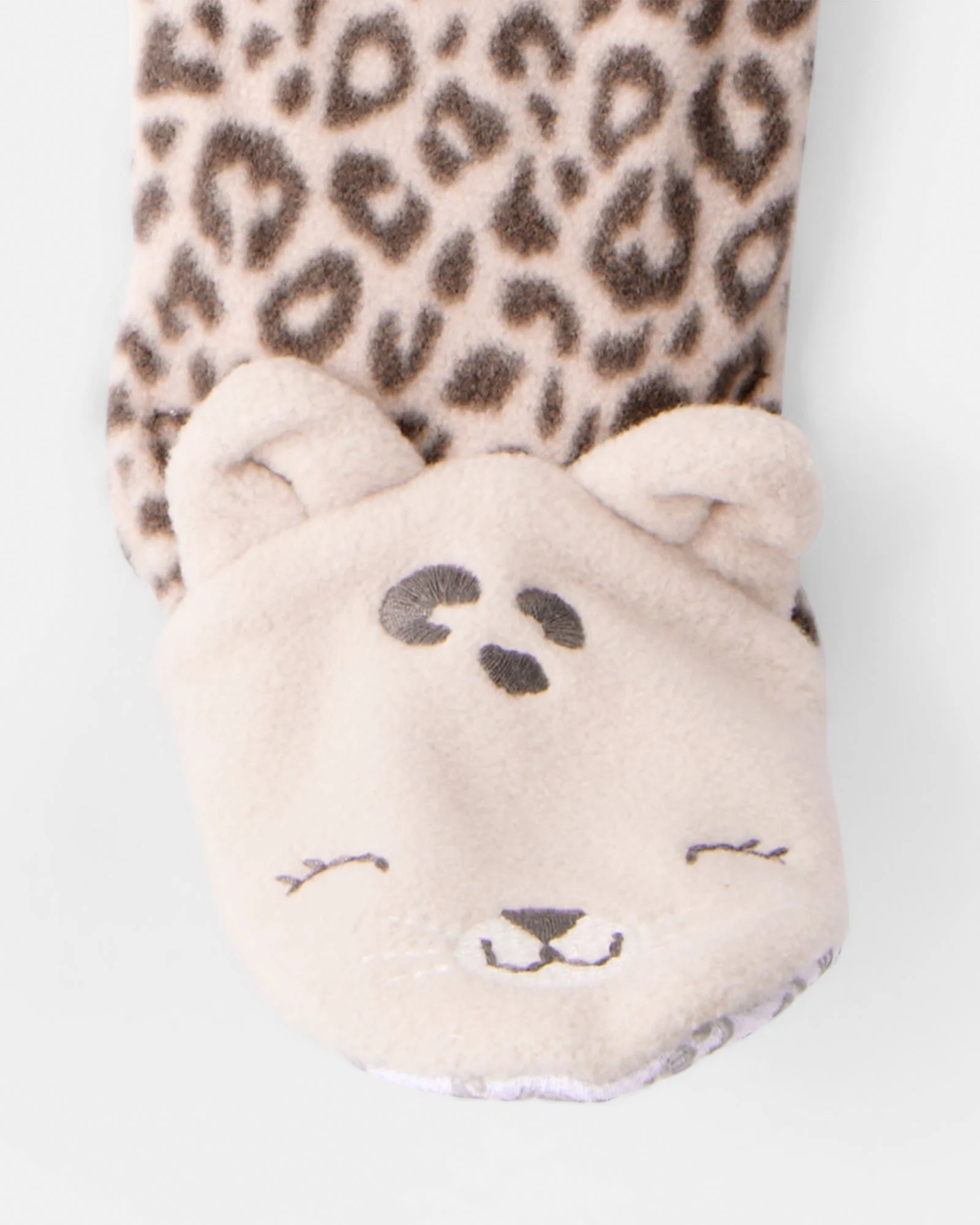 Carter's Пижама из флиса с пинетками Cheetah foto