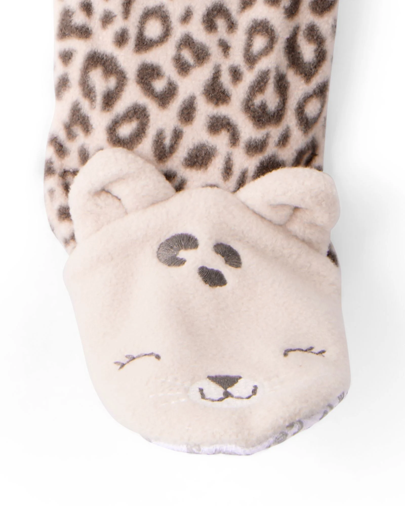 Carter's Пижама из флиса с пинетками Cheetah foto