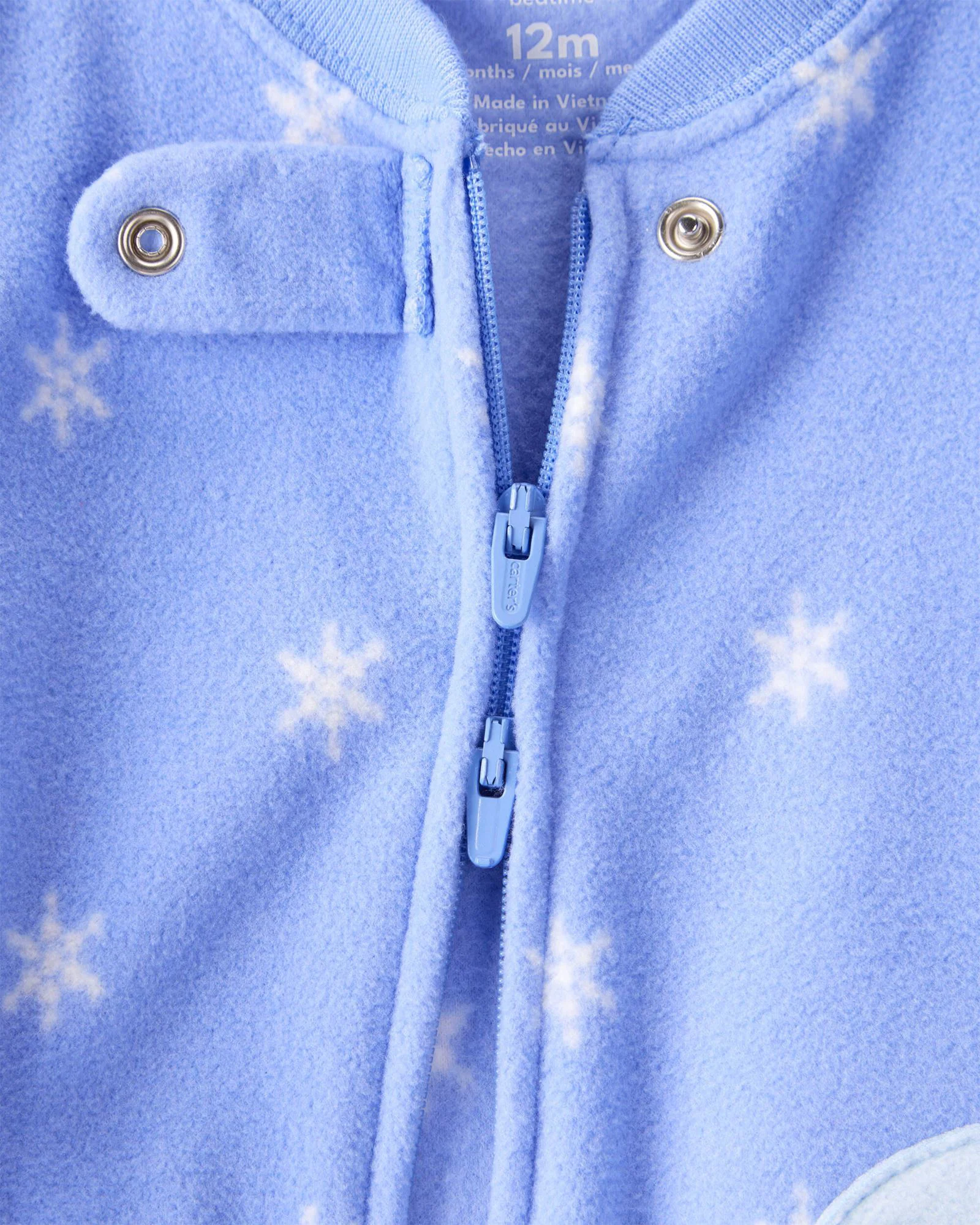 Carter's Пижама из флиса Blue Penguin foto