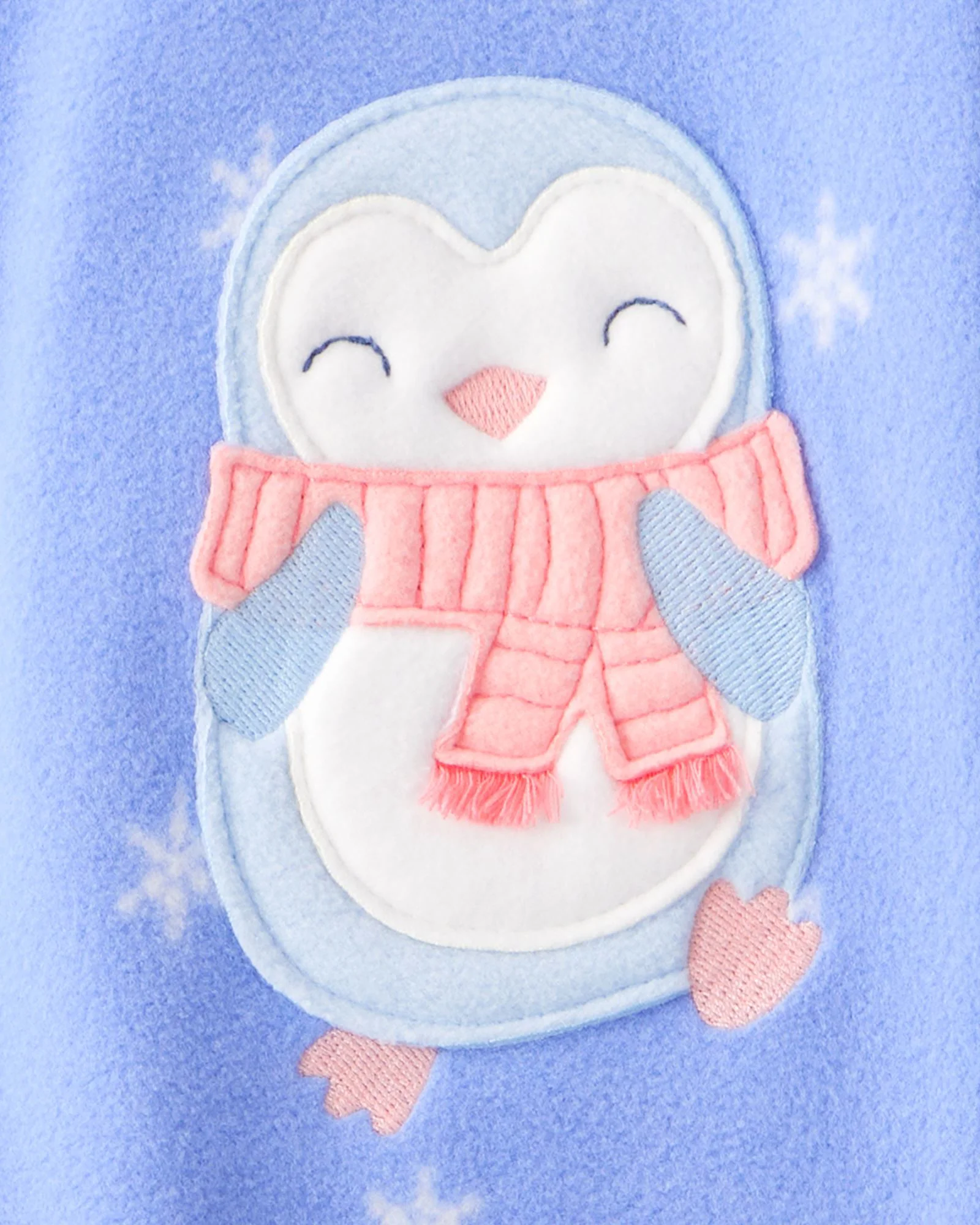 Carter's Пижама из флиса Blue Penguin foto
