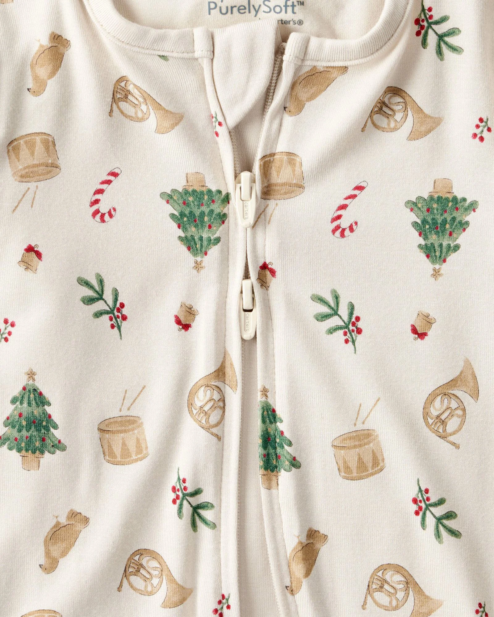 Carter's Pijama PurelySoft SNP Christmas Holiday foto