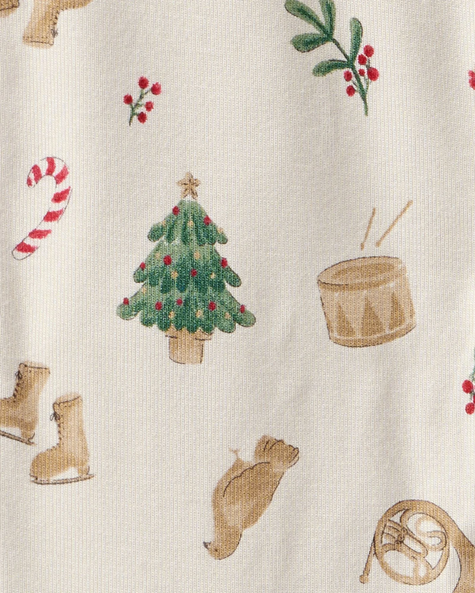 Carter's Pijama PurelySoft SNP Christmas Holiday foto