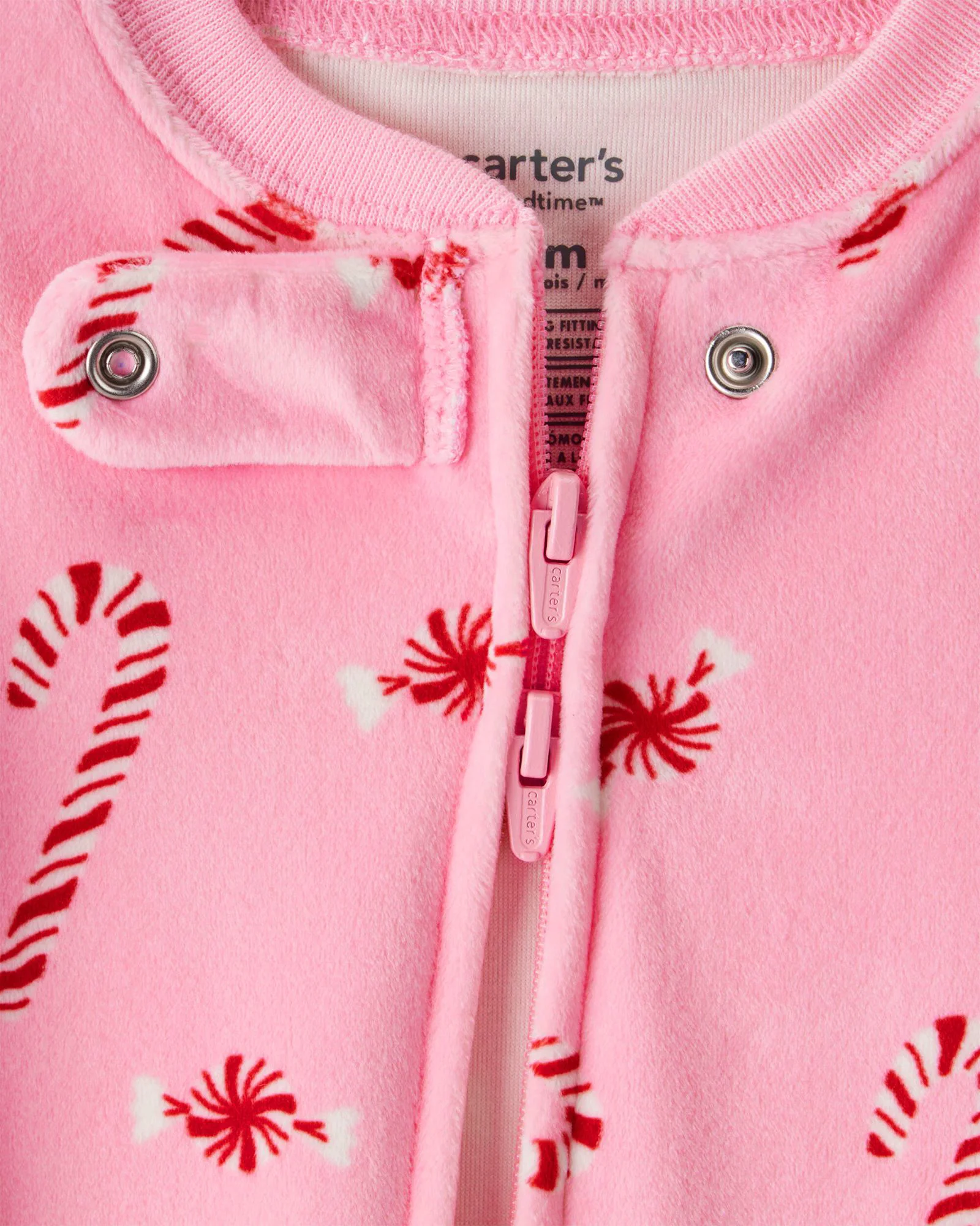 Carter's Pijama Velboa Pink Peppermint foto