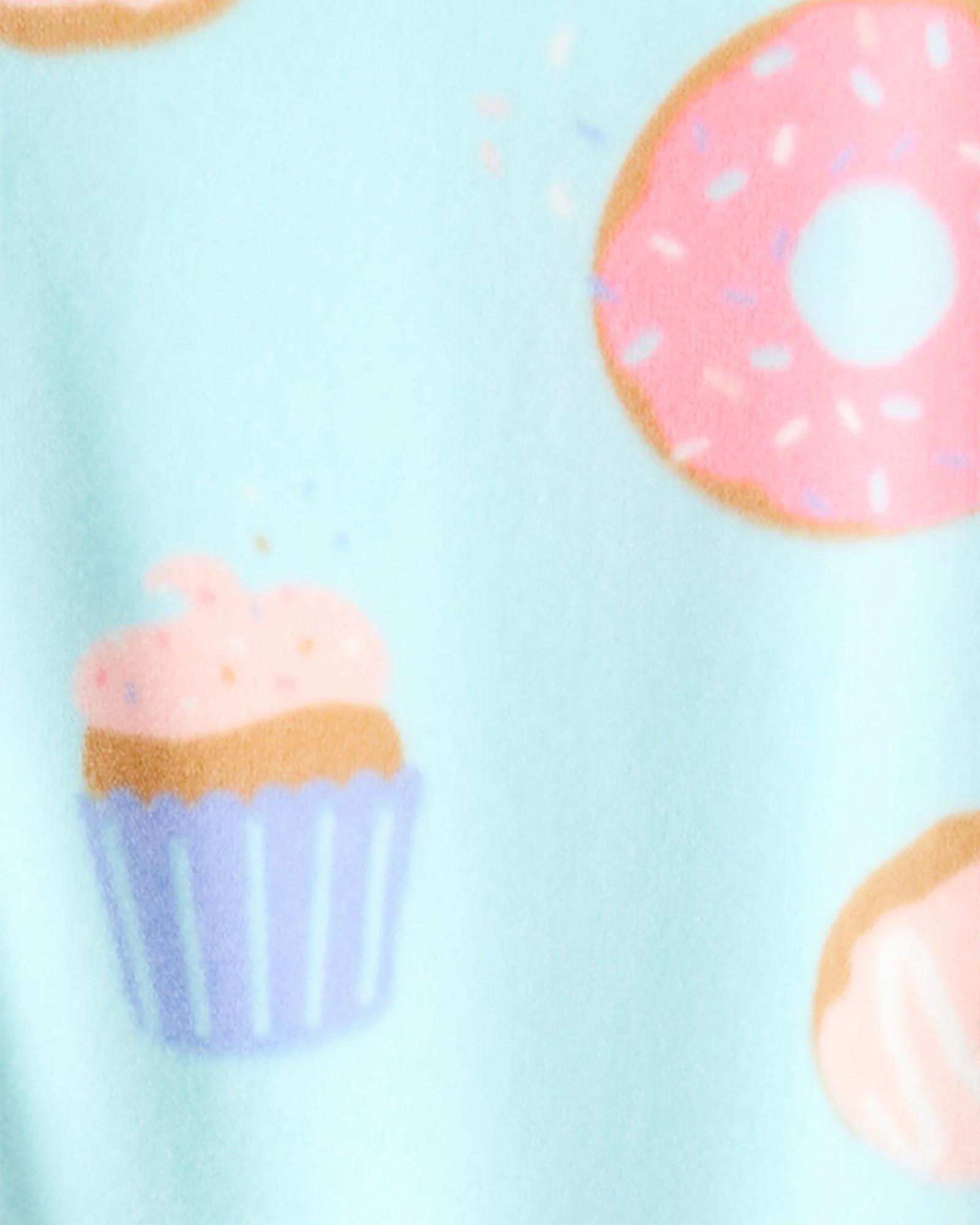 Carter's Pijama Velboa Blue Donut foto