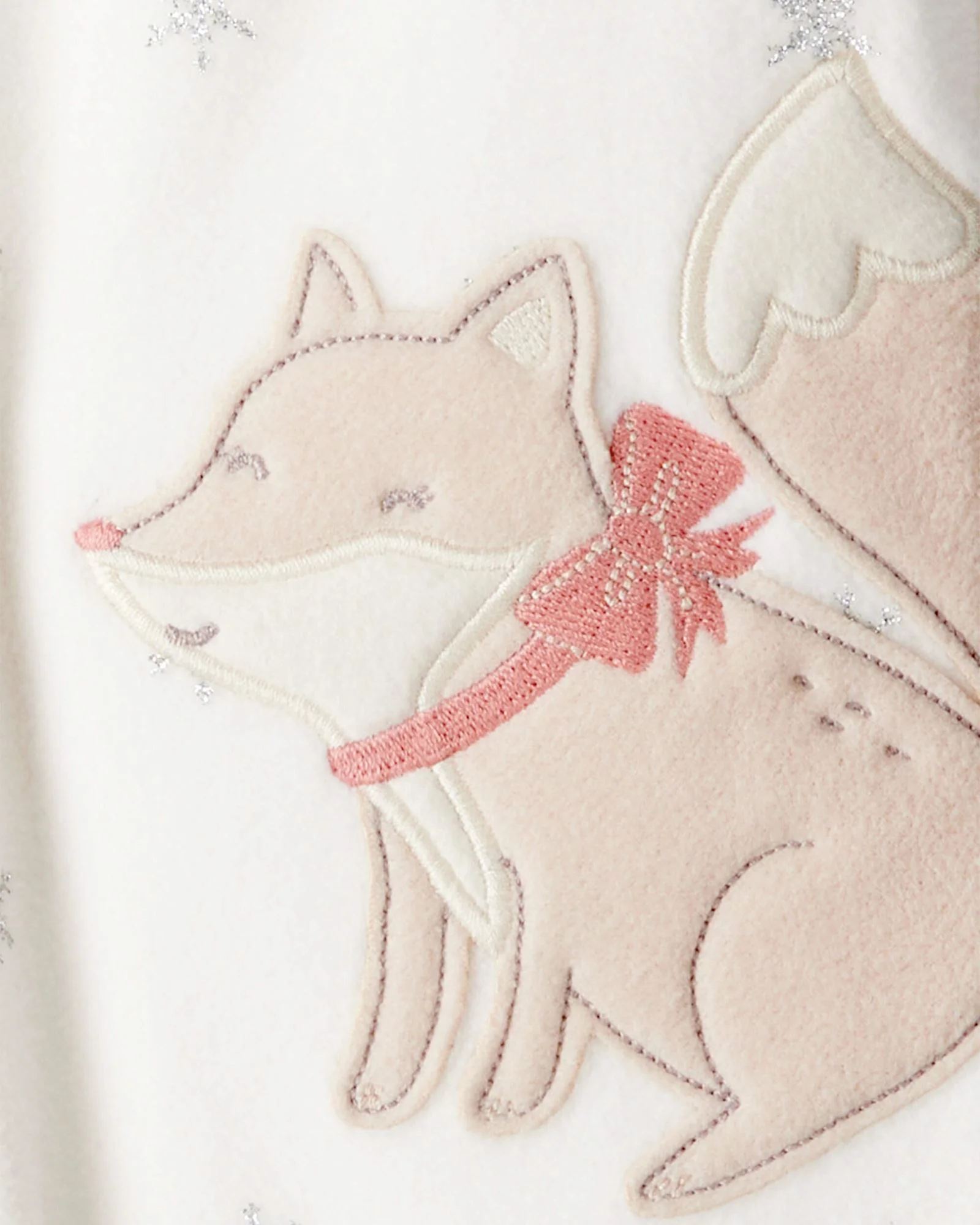 Carter's Пижама из микрофлиса White Fox foto