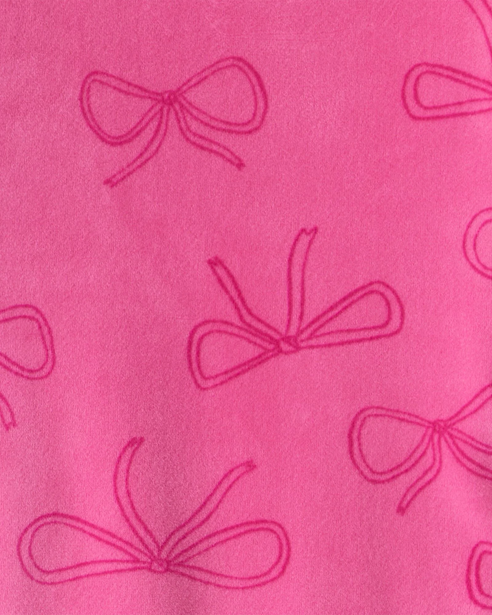 Carter's Пижама Velboa Pink Bow foto