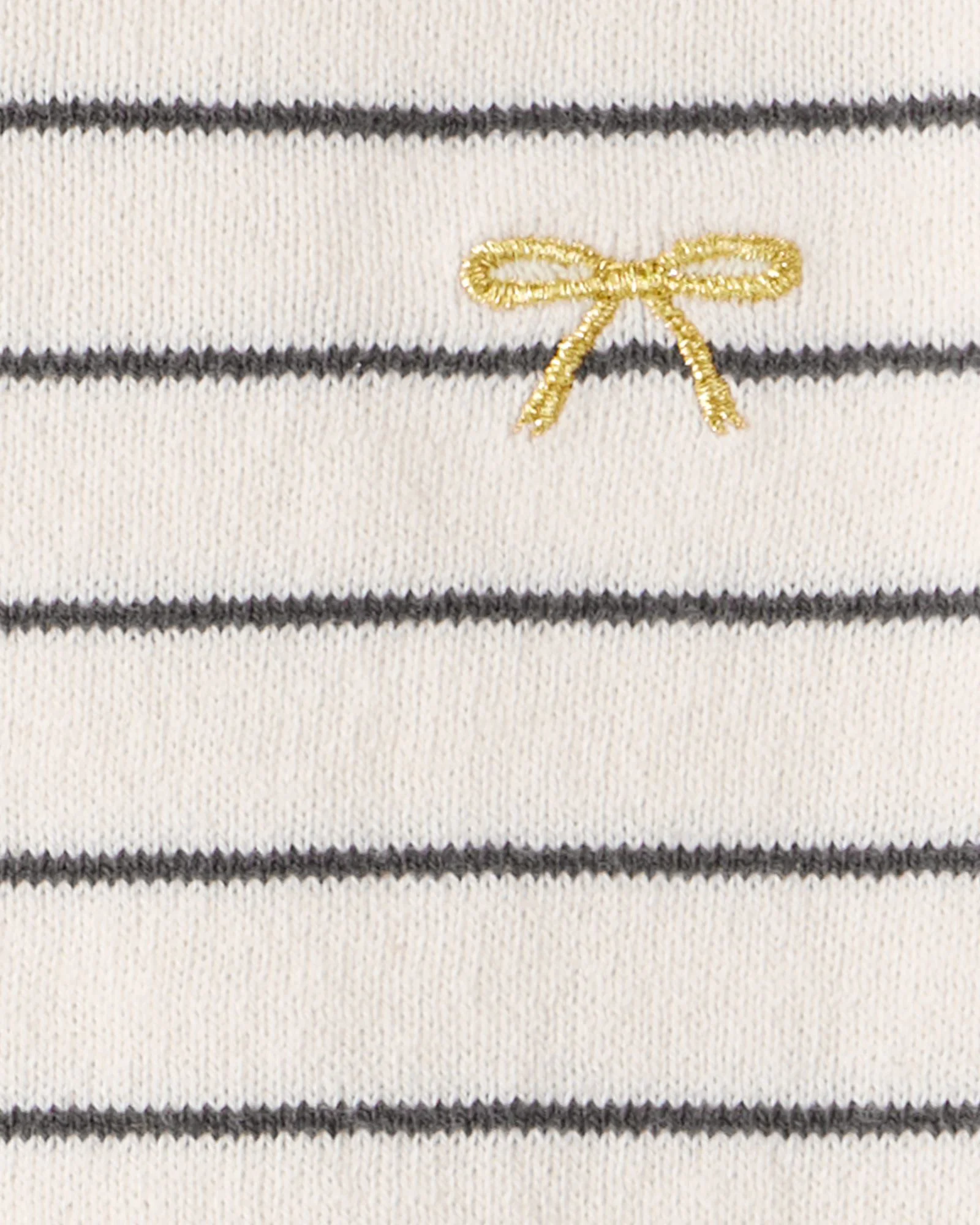 Carter's Комплект 2 в 1 Stripe Bow - джемпер и штаны foto