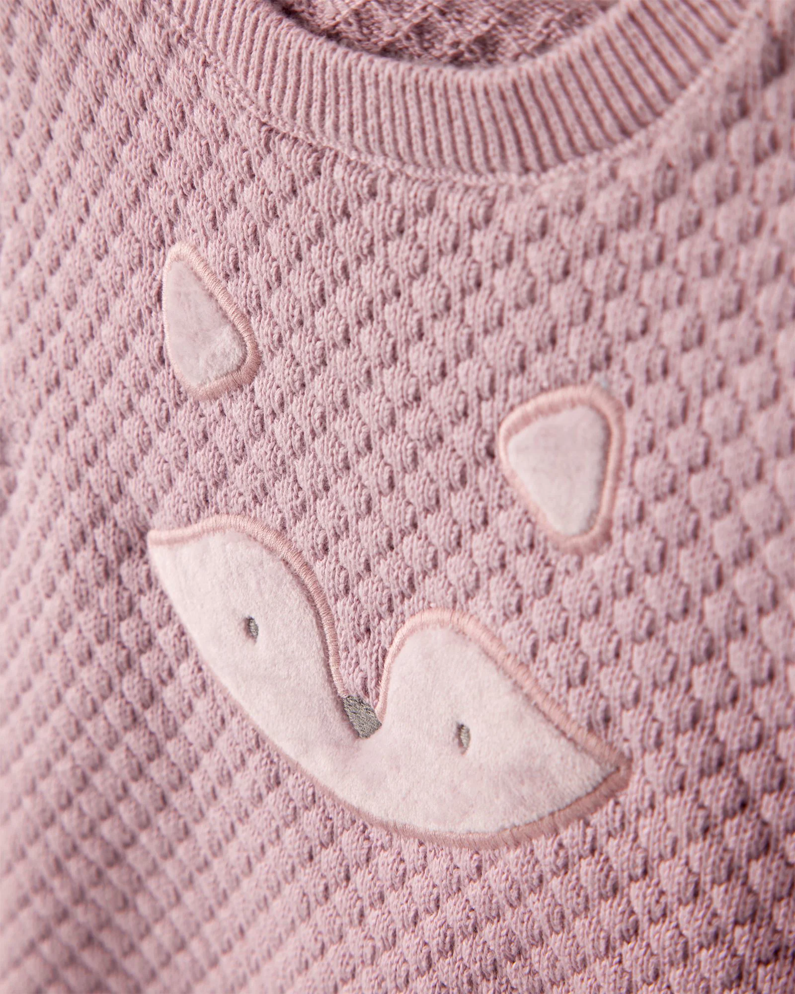Carter's Комплект 2 в 1 Pink Fox Face - джемпер и штаны foto