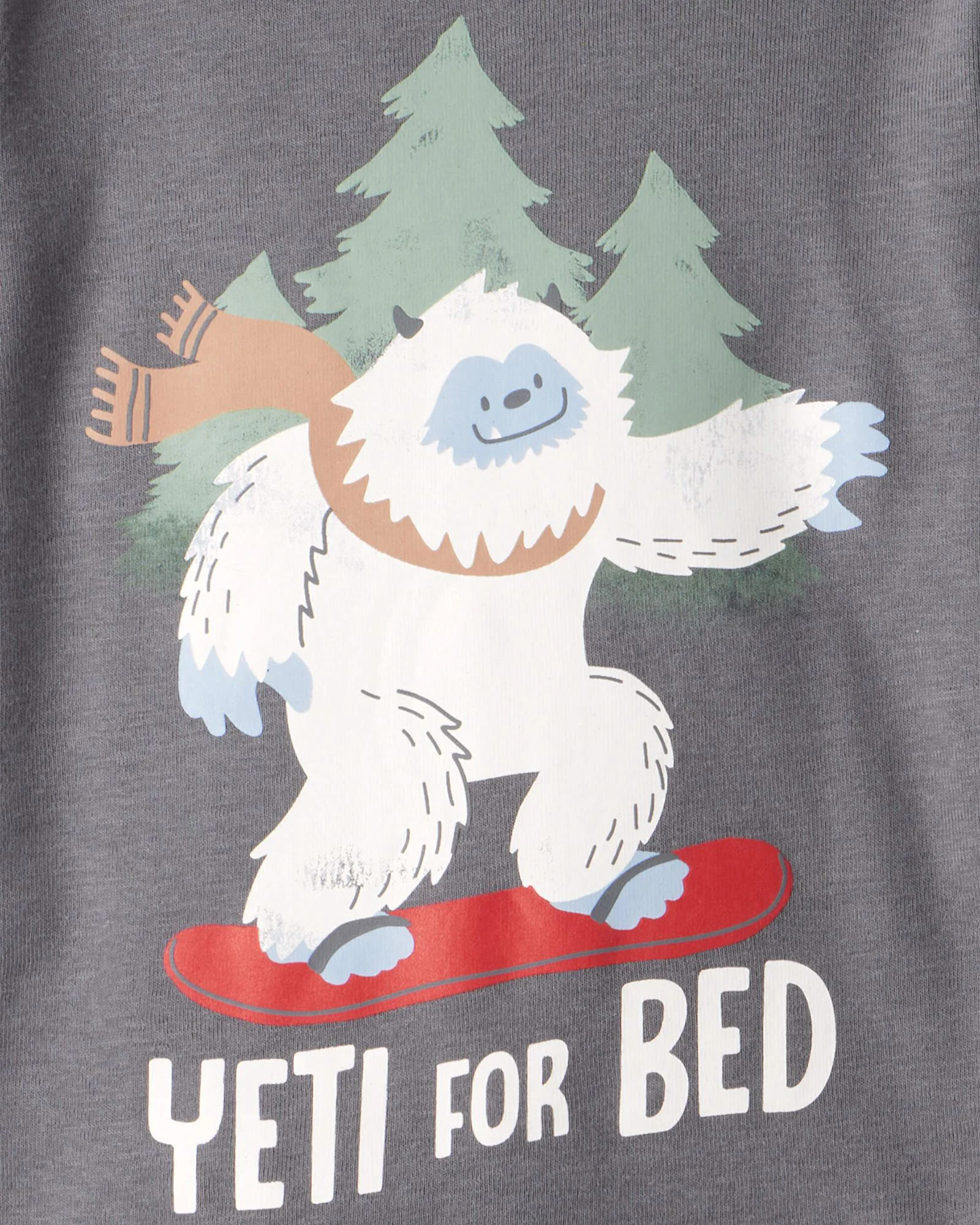 Carter's Комплект из 2 пижам хлопковых Grey-Green Yeti foto