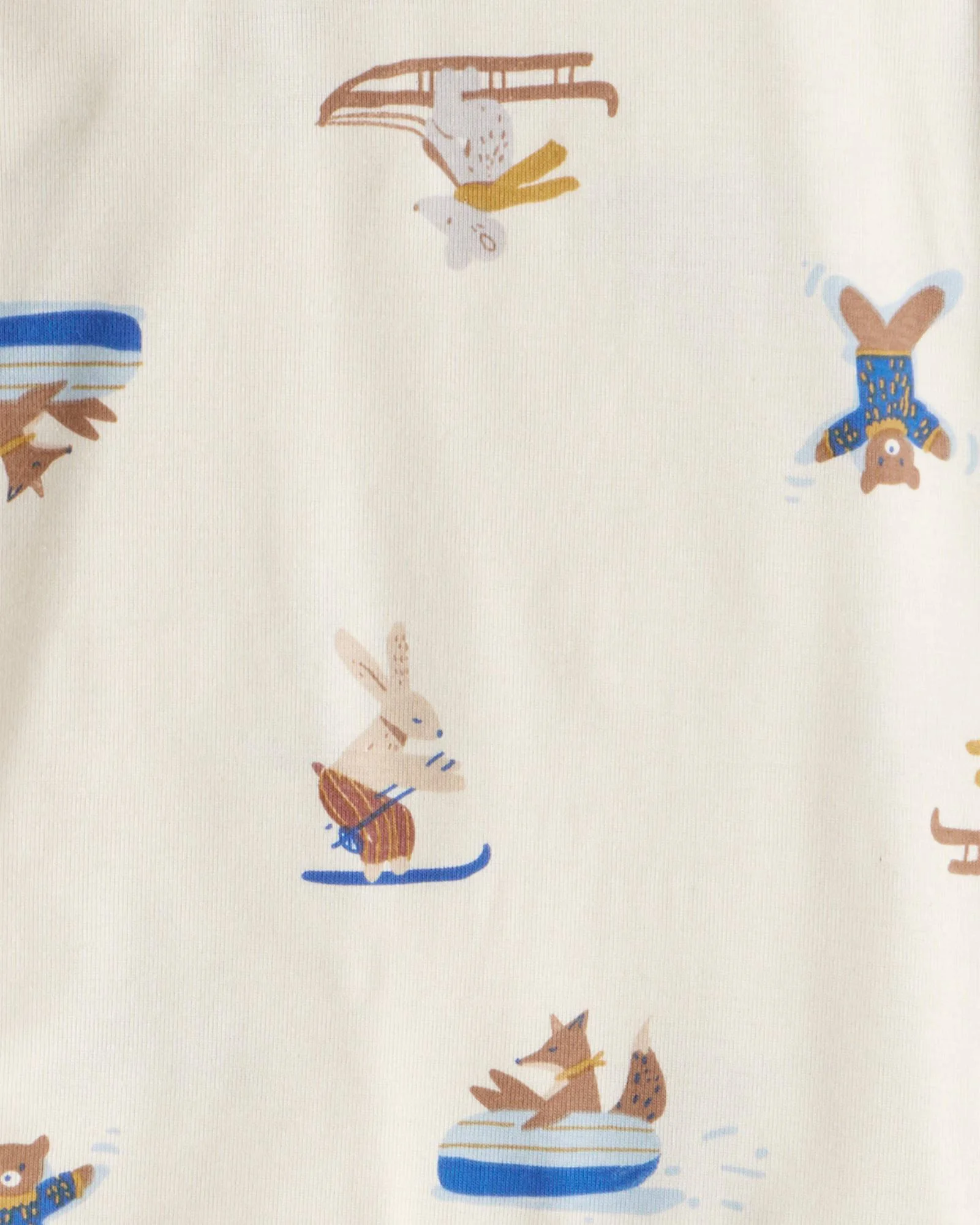 Carter's Комплект из 2 пижам Grey-Ivory Woodland foto