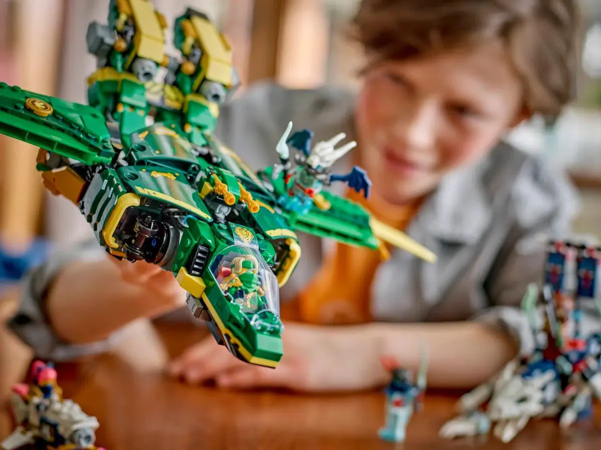 LEGO Ninjago - Lloyd's Jet Mech, 1112 el. foto