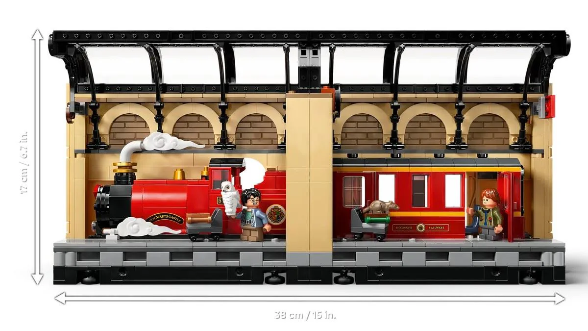 LEGO Harry Potter - Book Nook: Хогвартс-Экспресс, 832 эл. foto