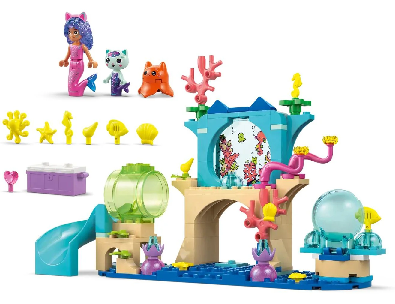 LEGO Gabby's Dollhouse - Подводное приключение Русалки Габби, 103 эл. foto