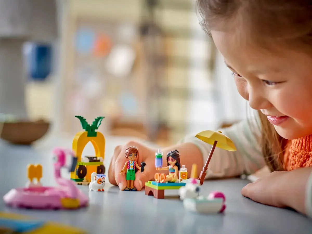 LEGO Friends - Вечеринка у бассейна с единорогом и фламинго, 99 эл. foto