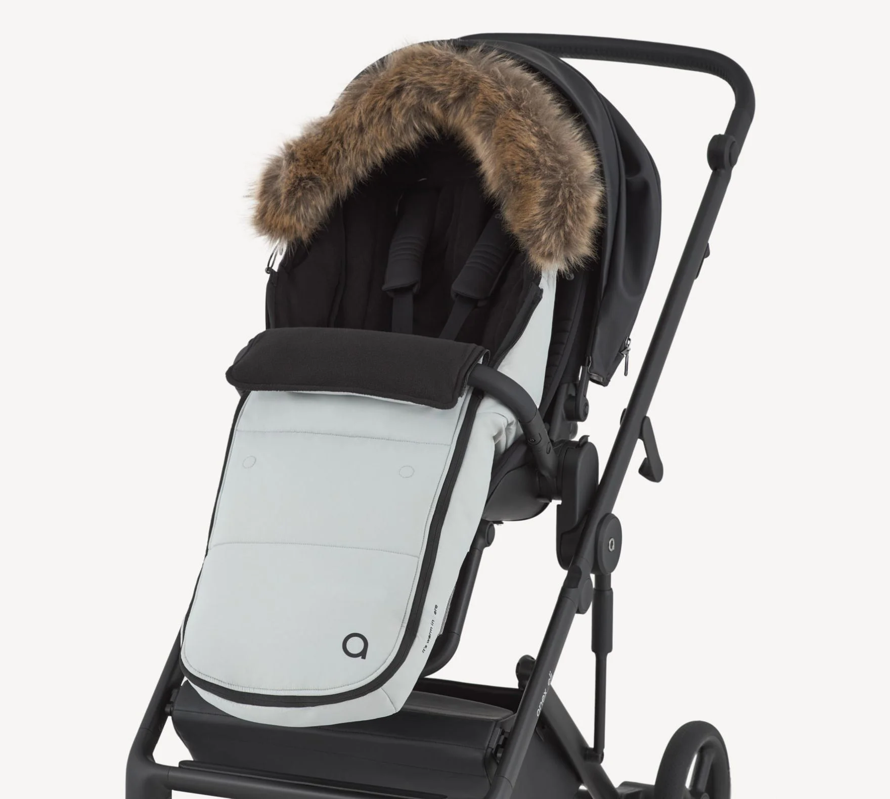 Husa de iarna pentru carucior Anex HUG Dark Grey (6+ luni) foto