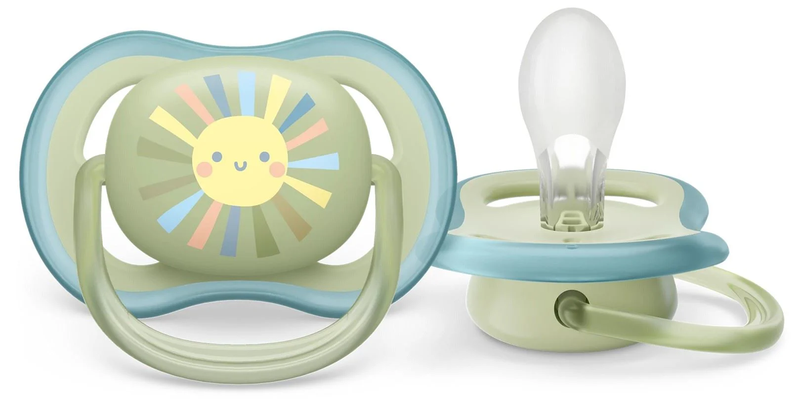 Набор бутылочка Philips Avent Natural Response (0+ мес.), 125 мл + пустышка Ultra Air (0‑6 мес.) foto