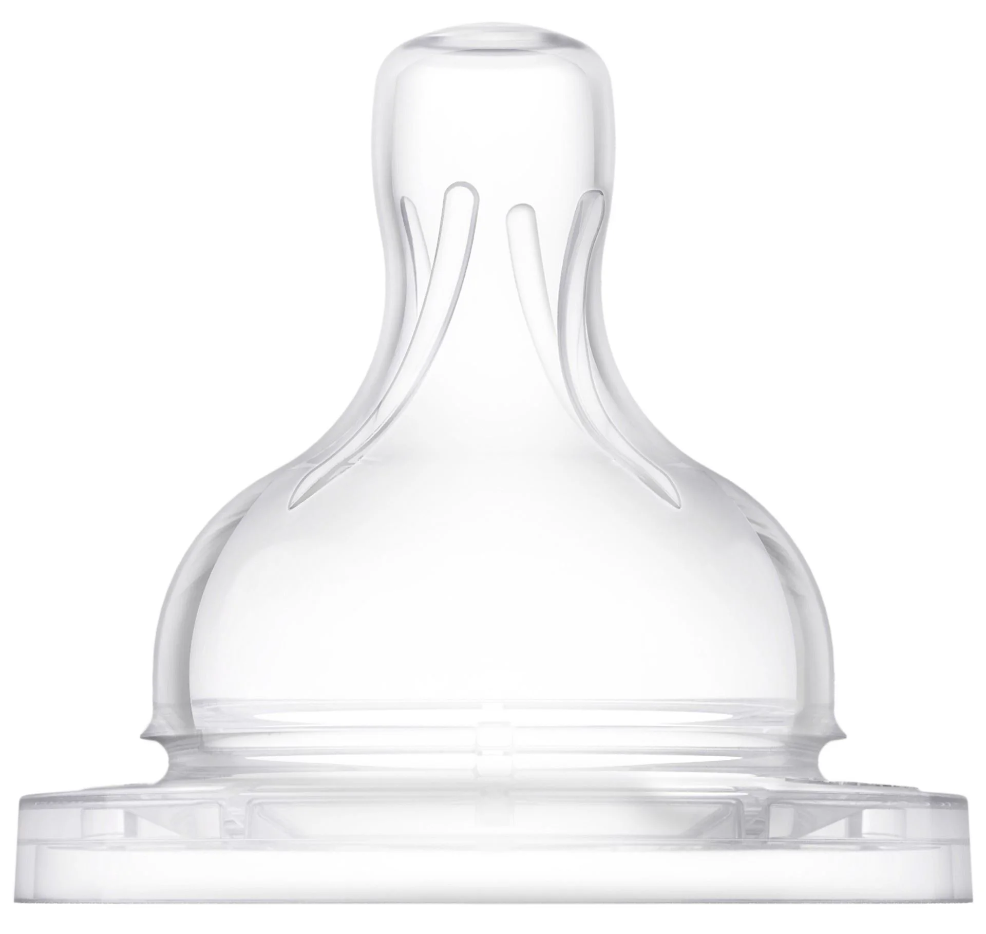 Tetina din silicon anti-colici Philips Avent flux mediu (1+ luni), 2 buc. foto