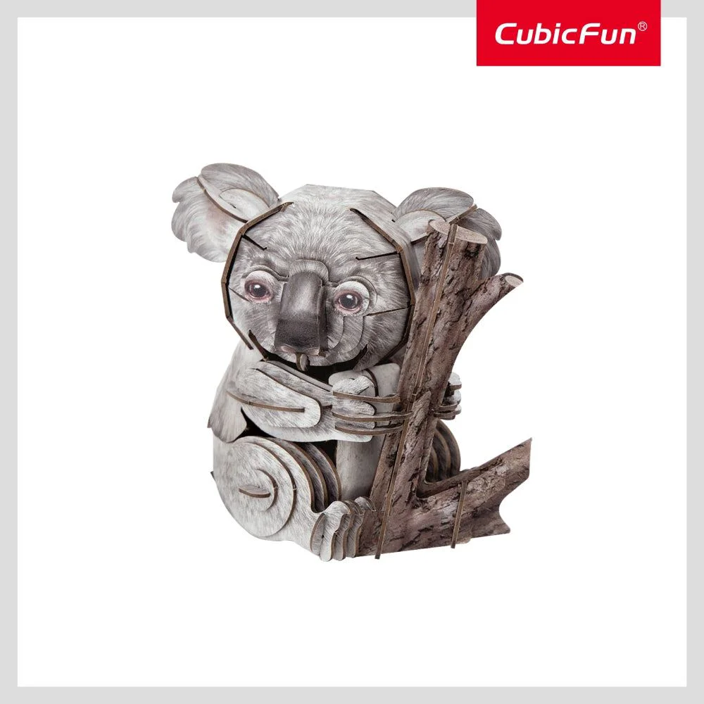 3D Puzzle CubicFun "Koala", 60 piese foto