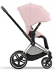 Set textil pentru carucior Cybex Priam Peach Pink foto