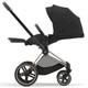 Set textil pentru carucior Cybex Priam Sepia Black foto