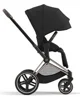 Set textil pentru carucior Cybex Priam Sepia Black foto