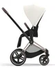 Set textil pentru carucior Cybex Priam Off White foto