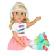 Papusa Battat Glitter Girls Sunnie cu role, 35 cm foto